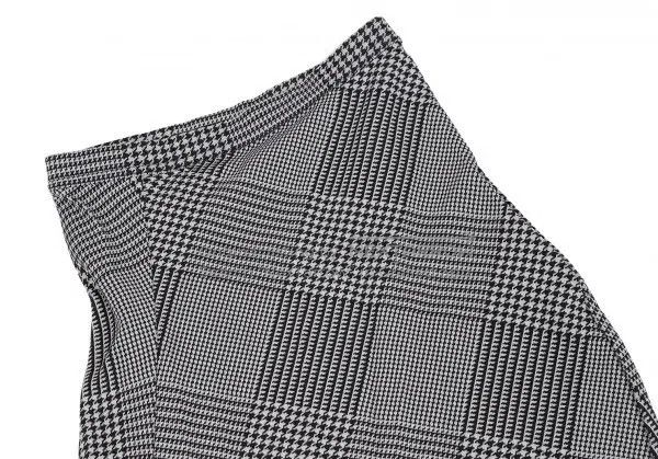 Comme des Garcons Comme Des Garcons size XS Black vintage houndstooth half s Size 23" - 4 Thumbnail