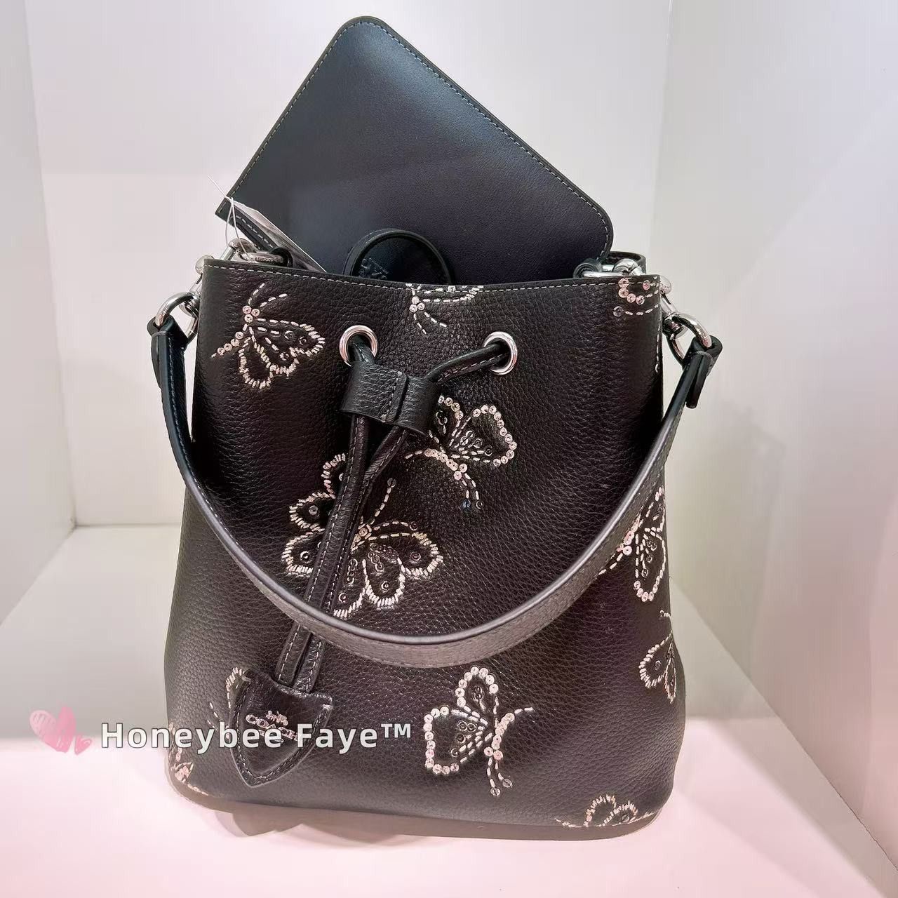 Coach Rowan Bucket Bag With Butterfly Print CCK89 Size ONE SIZE - 6 Thumbnail