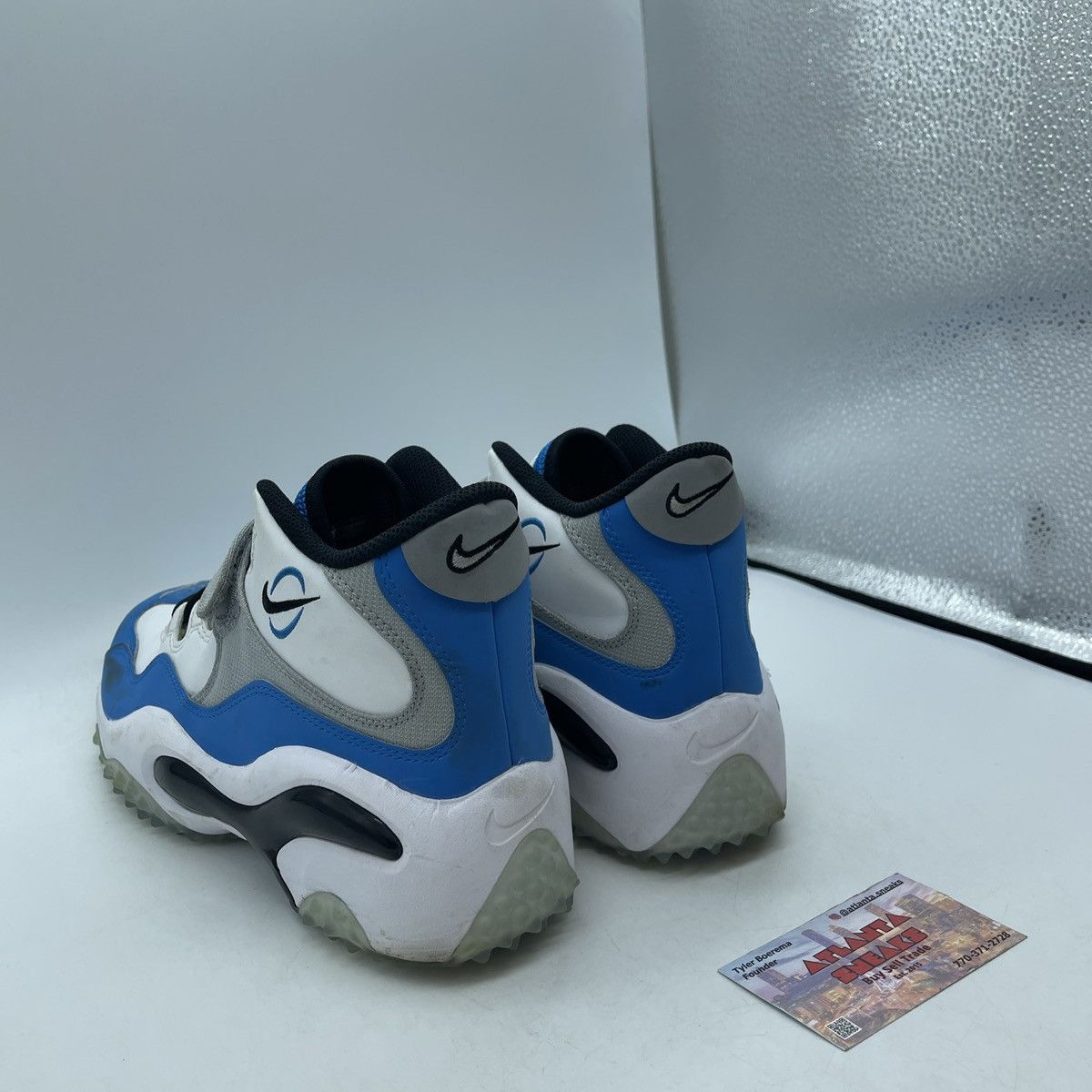 Nike Air zoom turf white photo blue Size US 11 / EU 44 - 4 Thumbnail