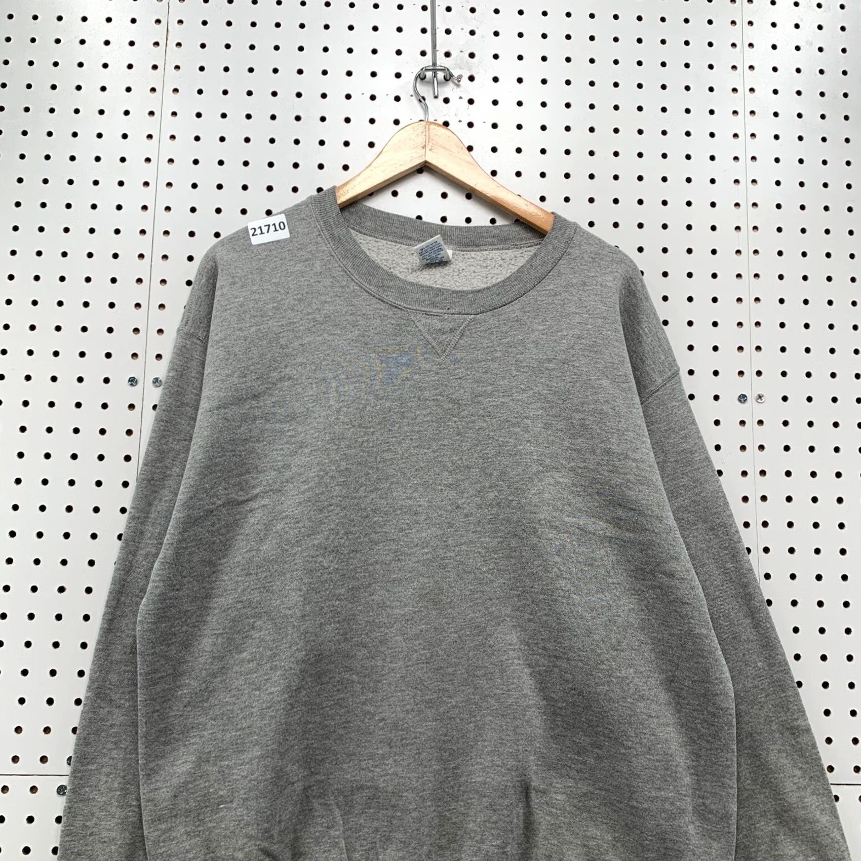 Russell Athletic VINTAGE Russell Athletic Sweatshirt Gray Large 90s Crewneck Pullover Men Size US L / EU 52-54 / 3 - 7 Thumbnail