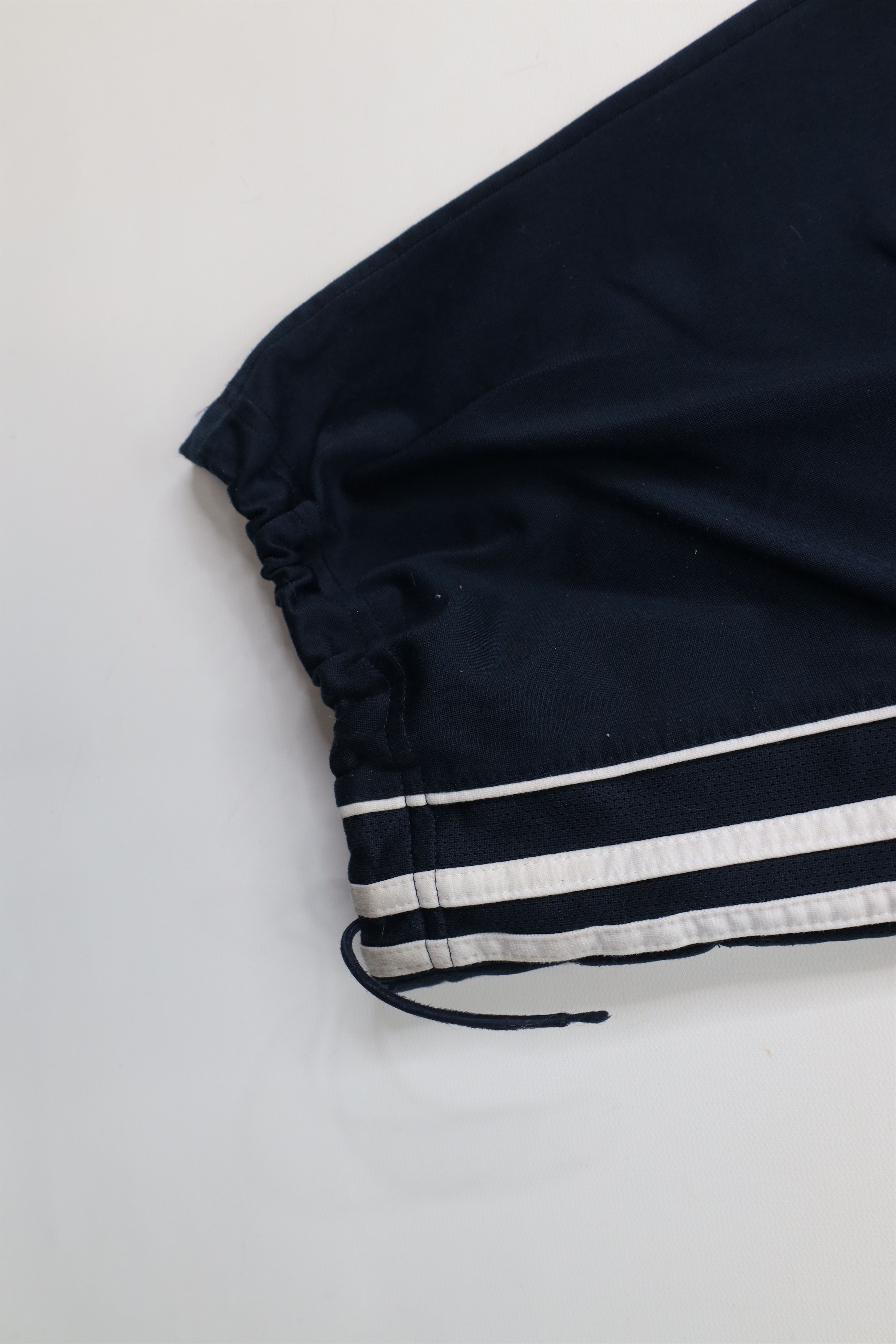 Adidas × Vintage Vintage Y2K Adidas Spell Striped Wide Leg Sweatpants Blue Size US 38 / EU 54 - 5 Thumbnail