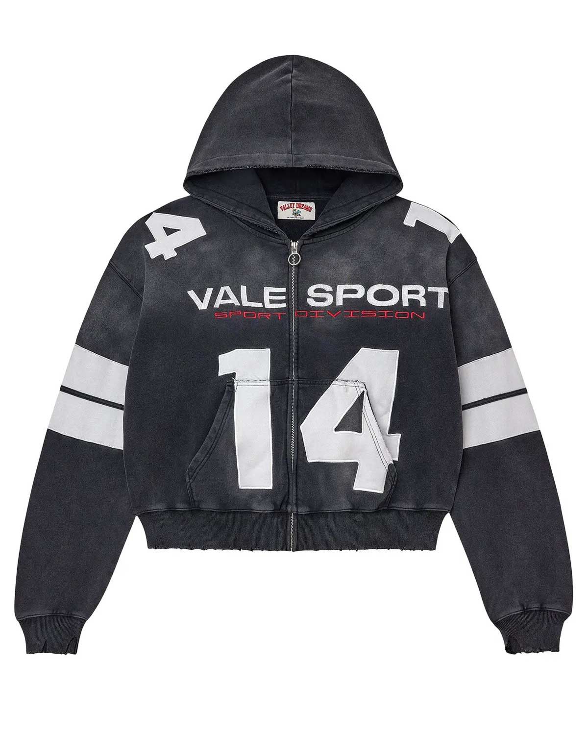 Vale Forever Jerzee Zip Up Hoodie Black Size US S / EU 44-46 / 1 - 1 Thumbnail