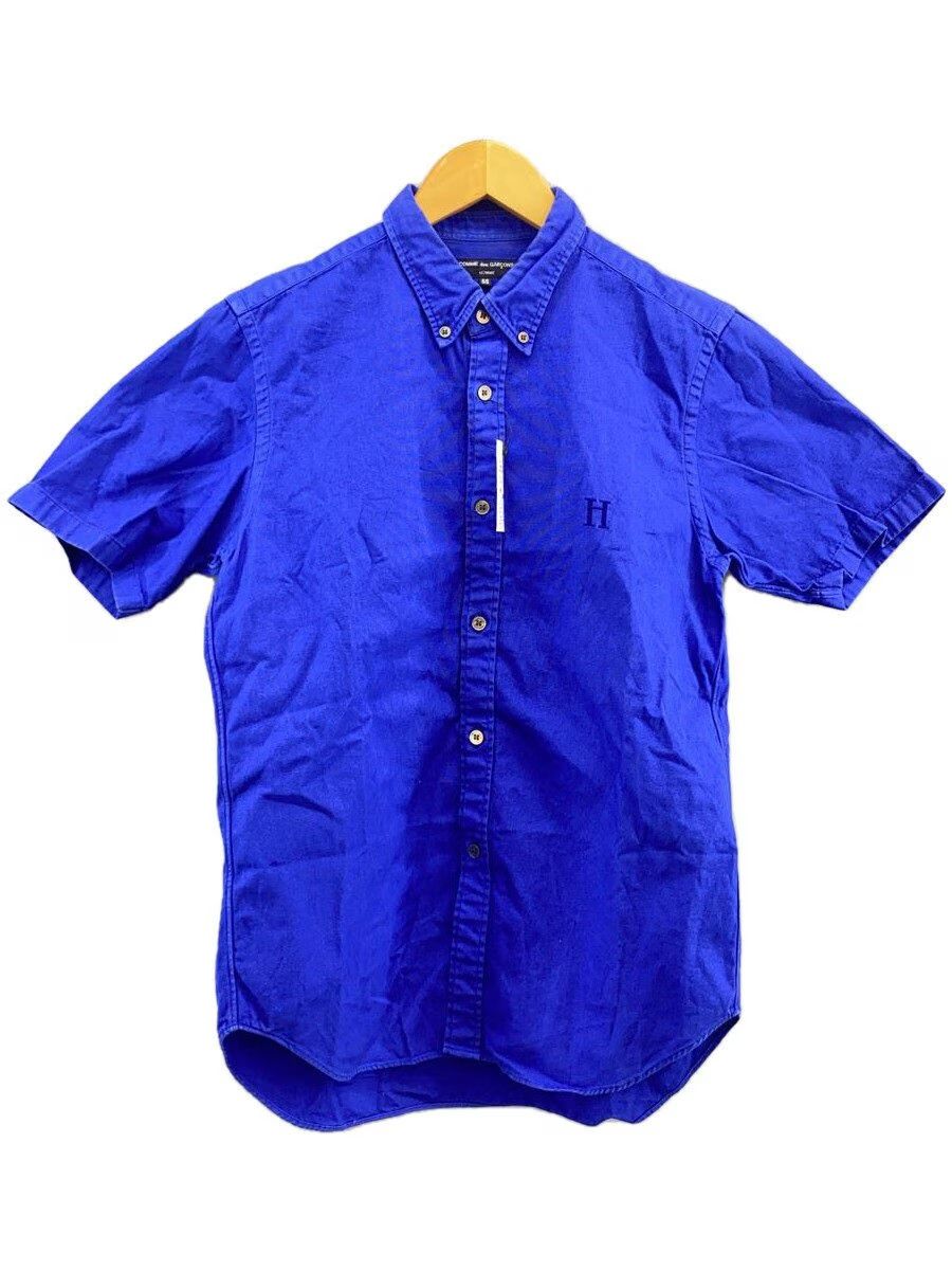 Comme des Garcons × Comme des Garcons Homme Short Sleeve Button Shirt - Comme Des Garcons Size US S / EU 44-46 / 1 - 1 Thumbnail
