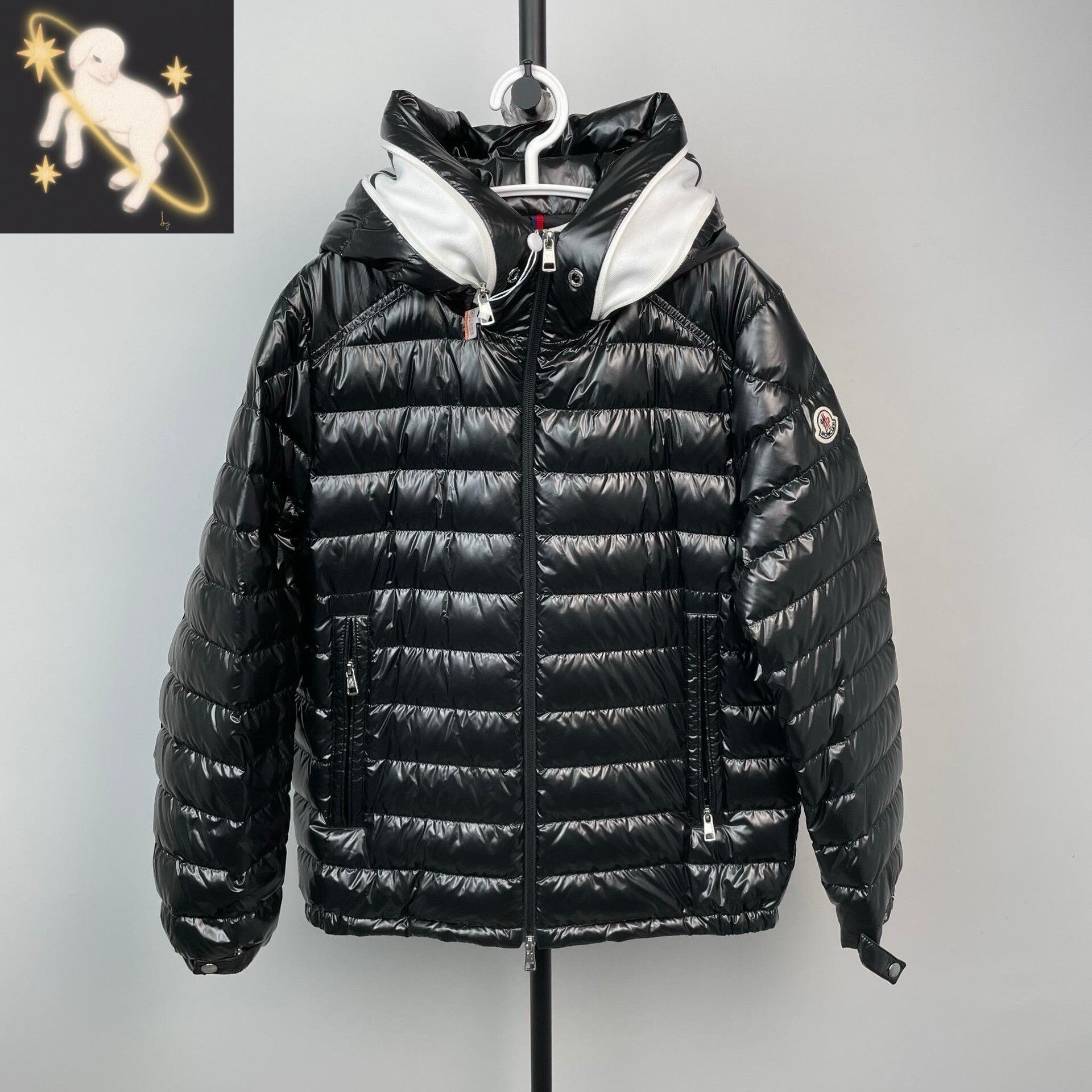 Moncler Moncler Black Heavy Coat 24 Men Size US XS / EU 42 / 0 - 1 Thumbnail