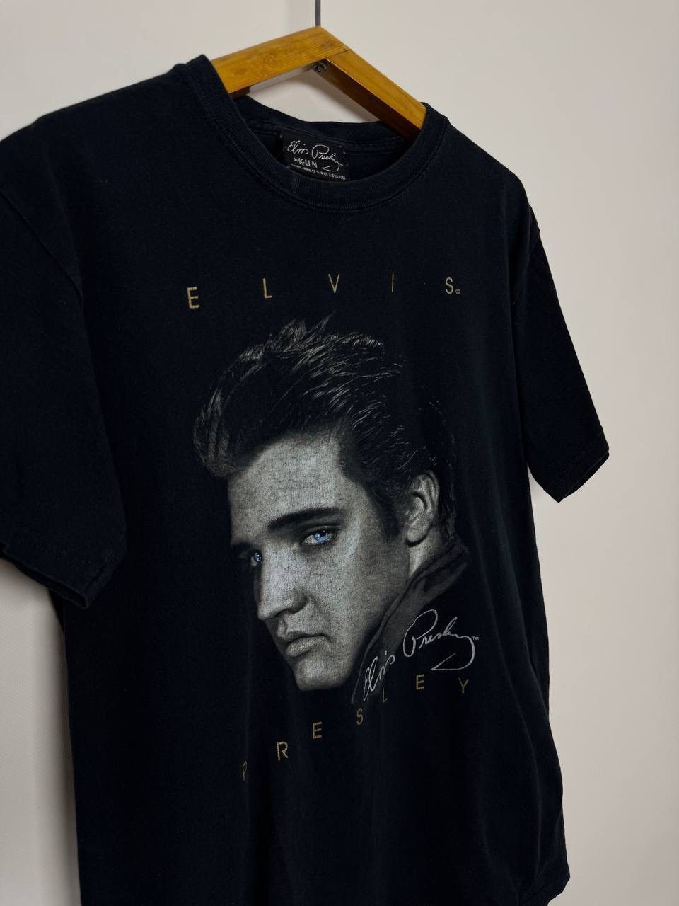 Band Tees Vintage Y2k 2005 Elvis Presley Black T-shirt Size US S / EU 44-46 / 1 - 4 Thumbnail