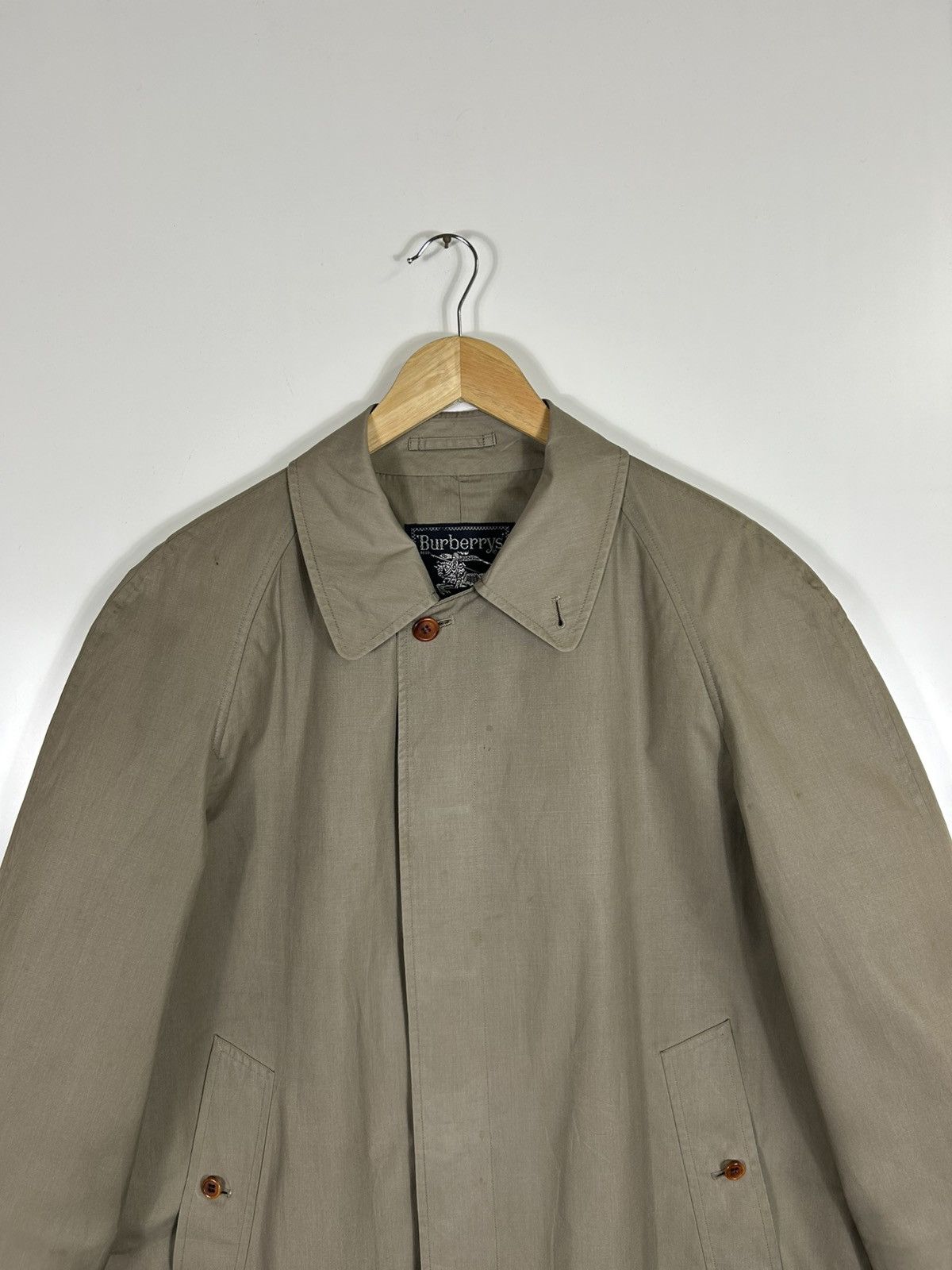 Burberry ⚡️Vintage Burberrys Button Long Coat Jacket Size US M / EU 48-50 / 2 - 4 Thumbnail