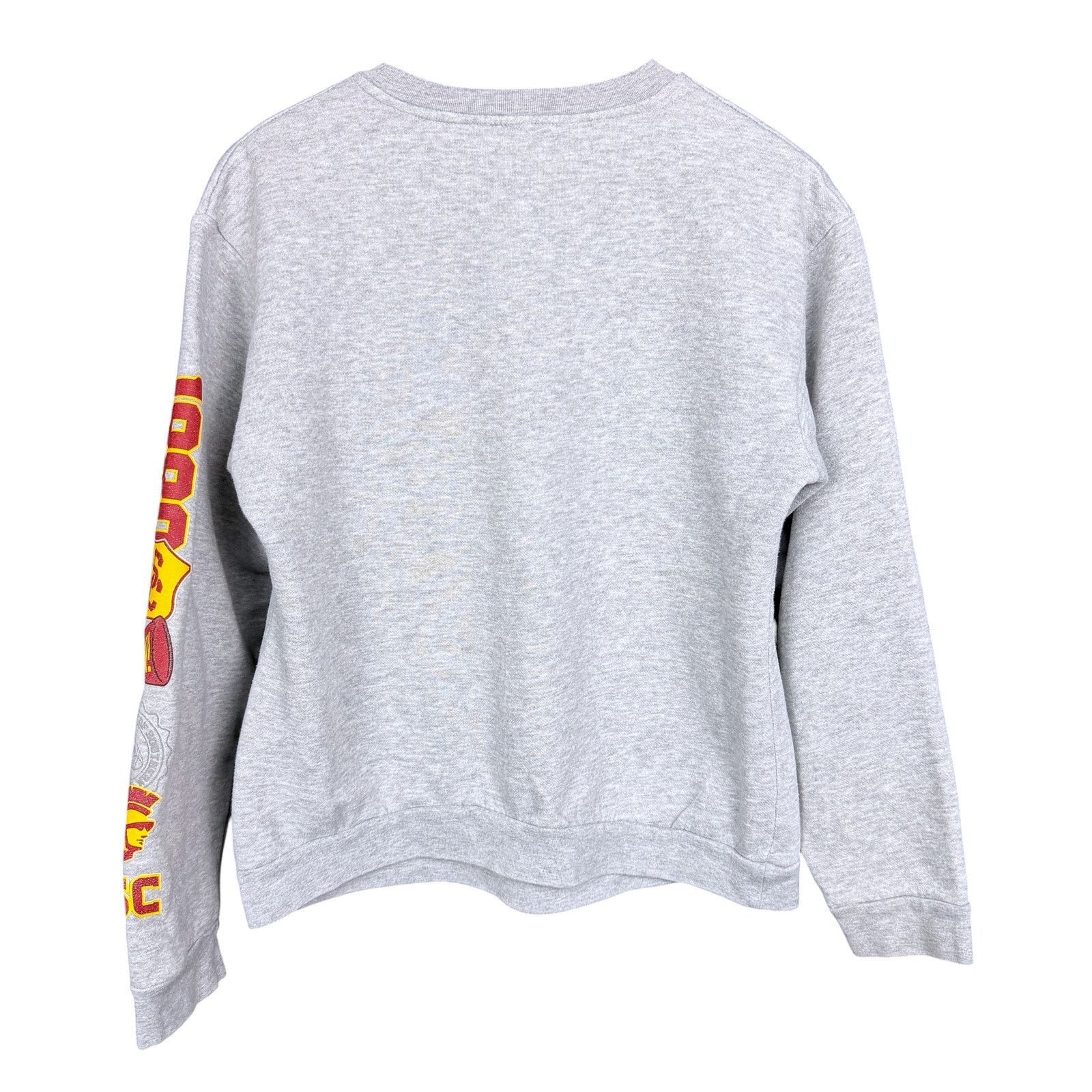 Ripple Junction Ripple Junction USC Womens Med Gray Retro Graphic Sweatshirt Size M / US 6-8 / IT 42-44 - 2 Thumbnail
