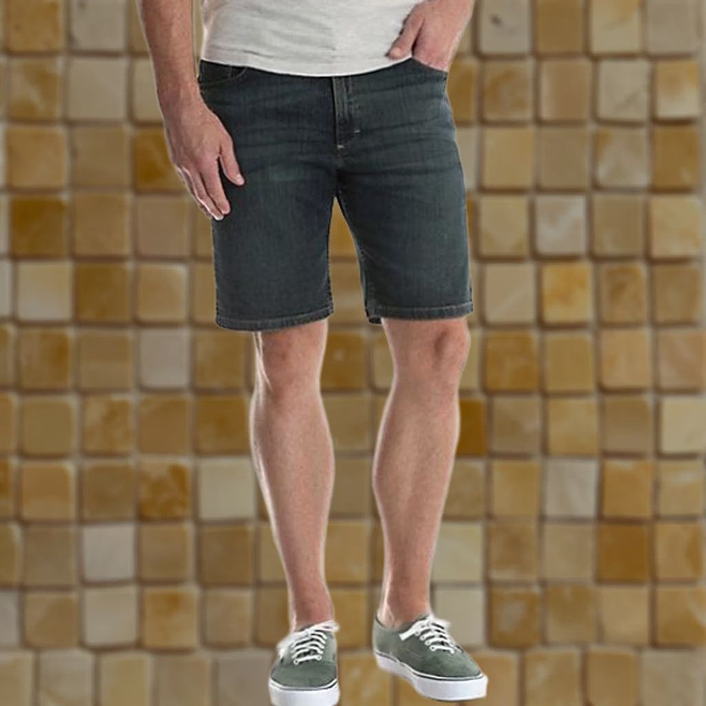 Wrangler WRANGLER Blue Jean Shorts Relaxed Fit Men 46 Denim Casual 4 Way Flex G65CFSW Size US 30 / EU 46 - 1 Preview