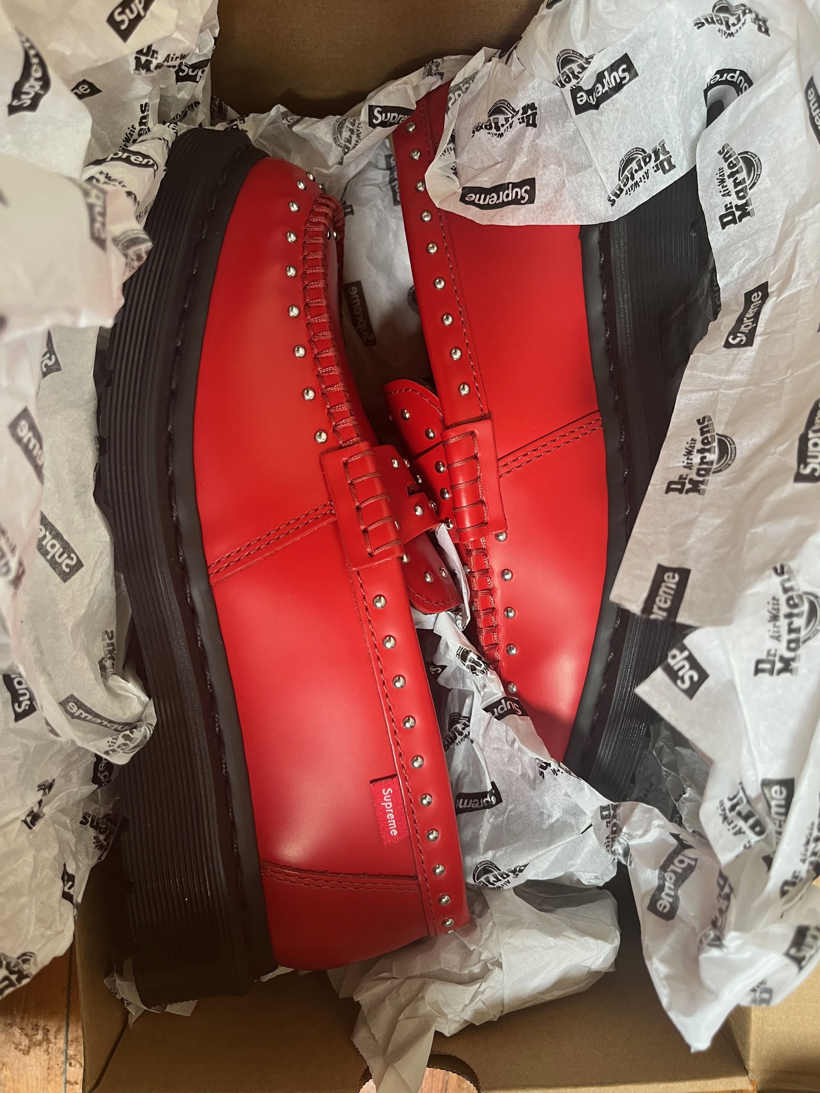 Dr. Martens × Supreme Penton Supreme Stud Leather Loafer Size US 7.5 / EU 40-41 - 7 Thumbnail