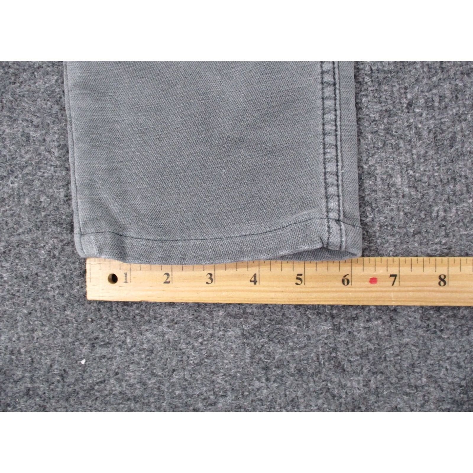 Faherty Faherty Pants Mens 32 Gray Chino Stretch Preppy Straight Business Casual Jeans Trousers Regular Gray Mens Size US 32 / EU 48 - 5 Thumbnail