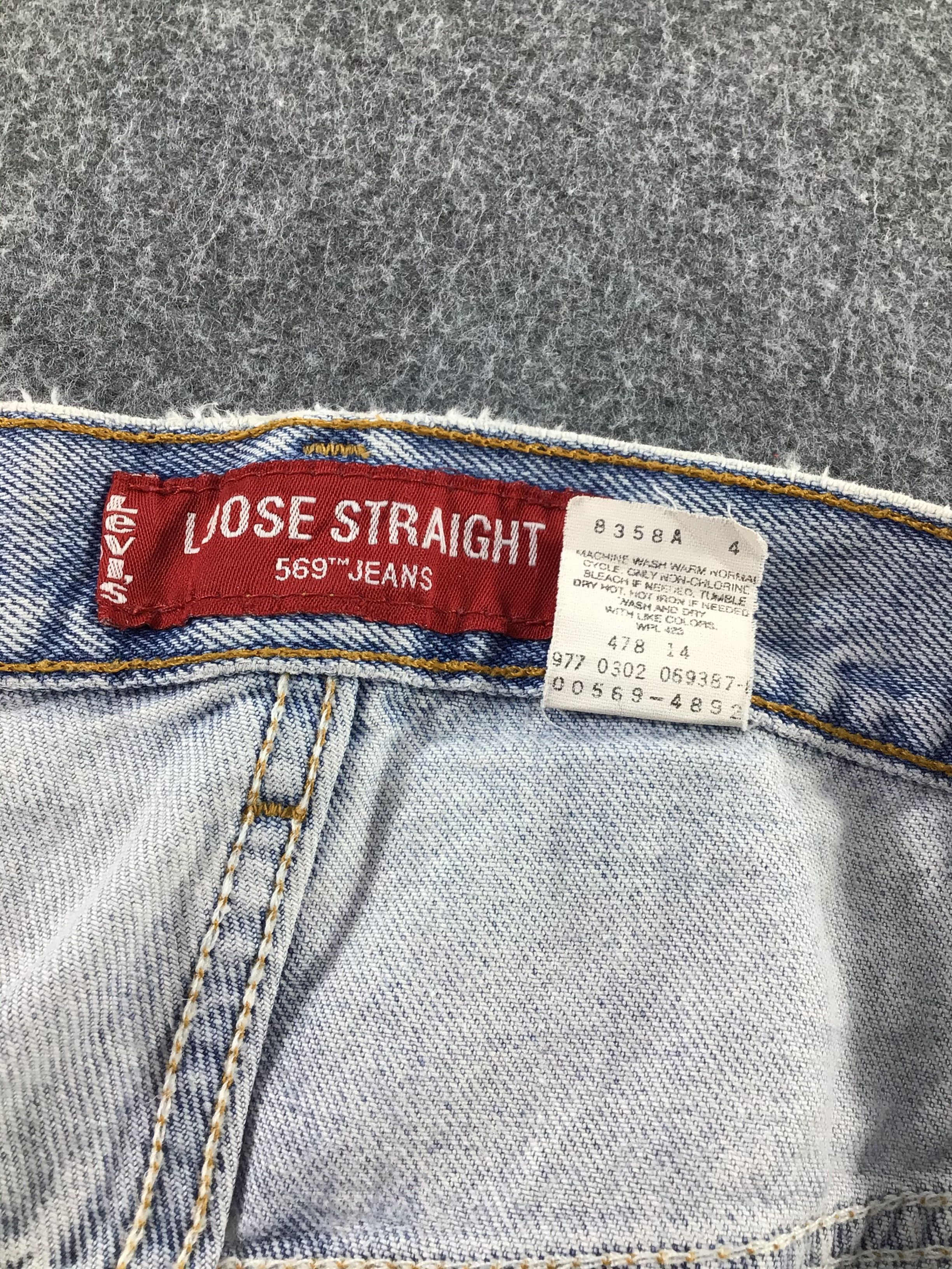 Levi's Vintage Levis 569 Jeans-J802 Size US 38 / EU 54 - 13 Thumbnail
