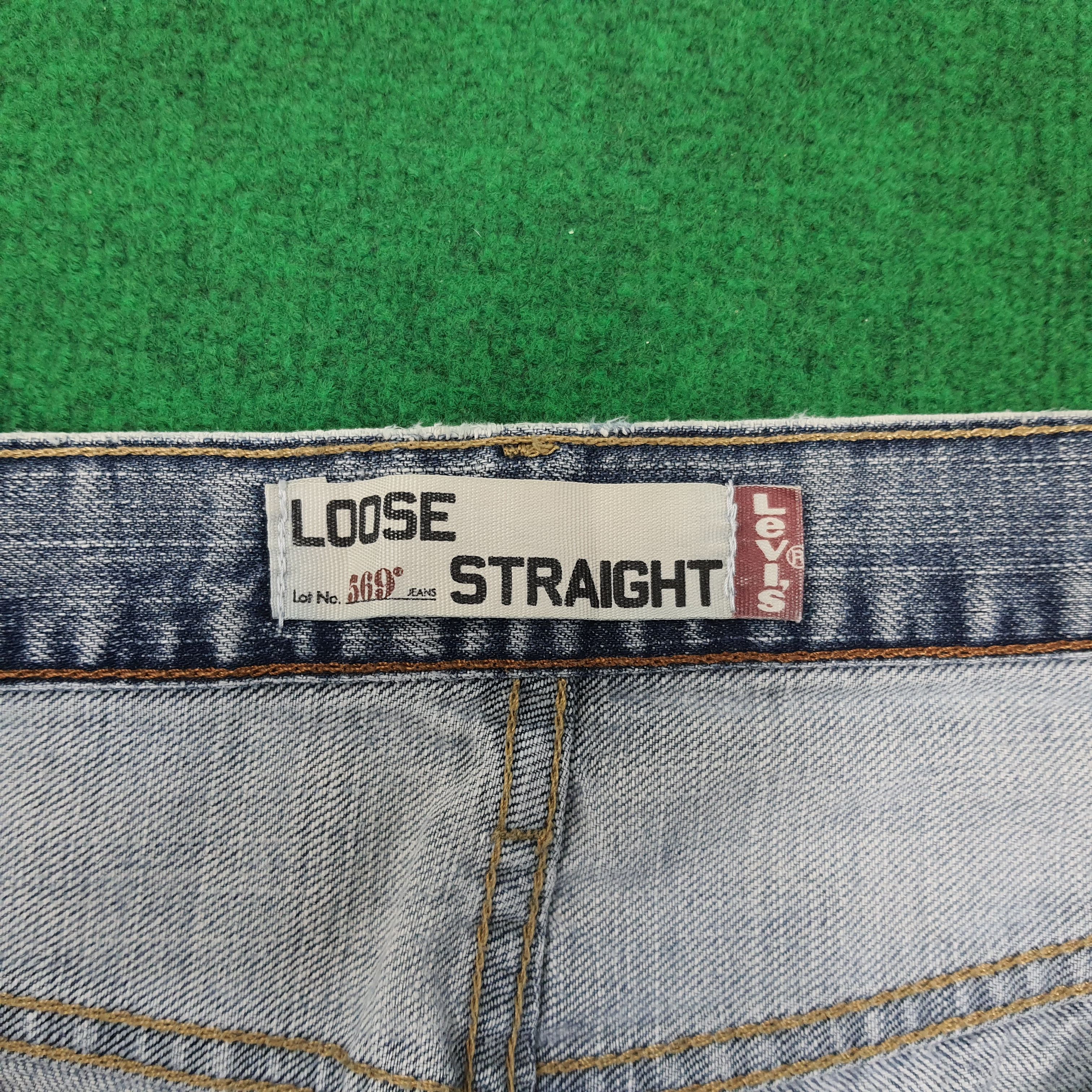 Levi's × Vintage Vintage Levi's 569 Loose Straigh America Short Denim Size US 34 / EU 50 - 7 Thumbnail
