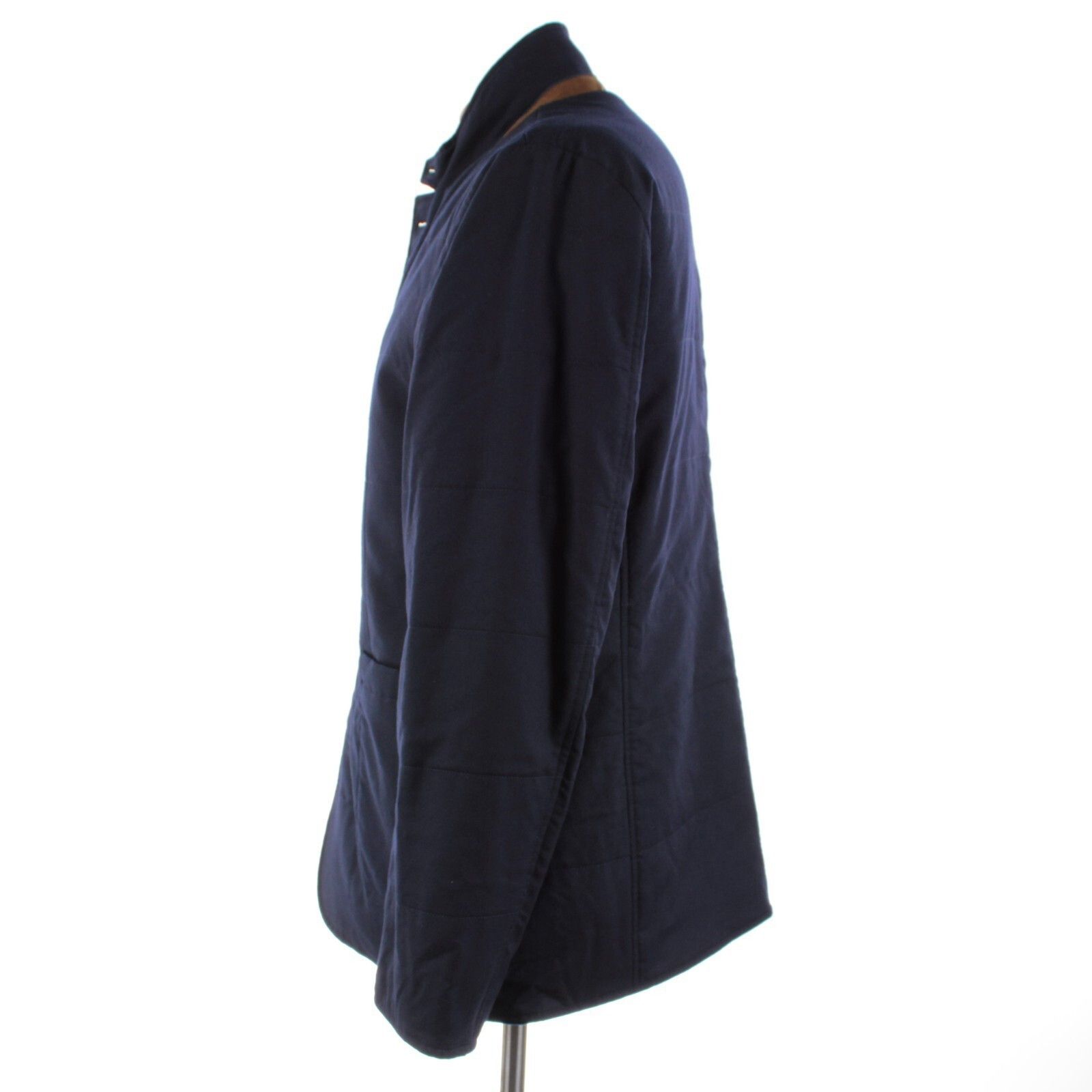 Zanella Zanella Coat Size L US In Blue Wool Size US L / EU 52-54 / 3 - 4 Thumbnail