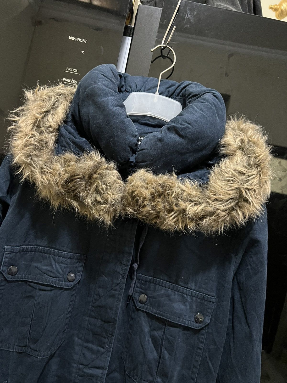 14th Addiction × Issey Miyake × mercibeaucoup Mercibeaucoup Fur Parka Vkei Style Size S / US 4 / IT 40 - 2 Thumbnail