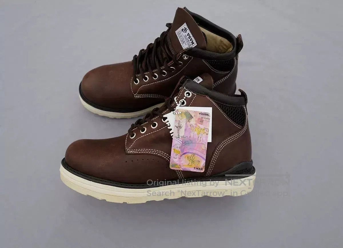 Visvim visvim 07ss type 7hole boots in brown. Size US 9.5 / EU 42-43 - 1 Thumbnail