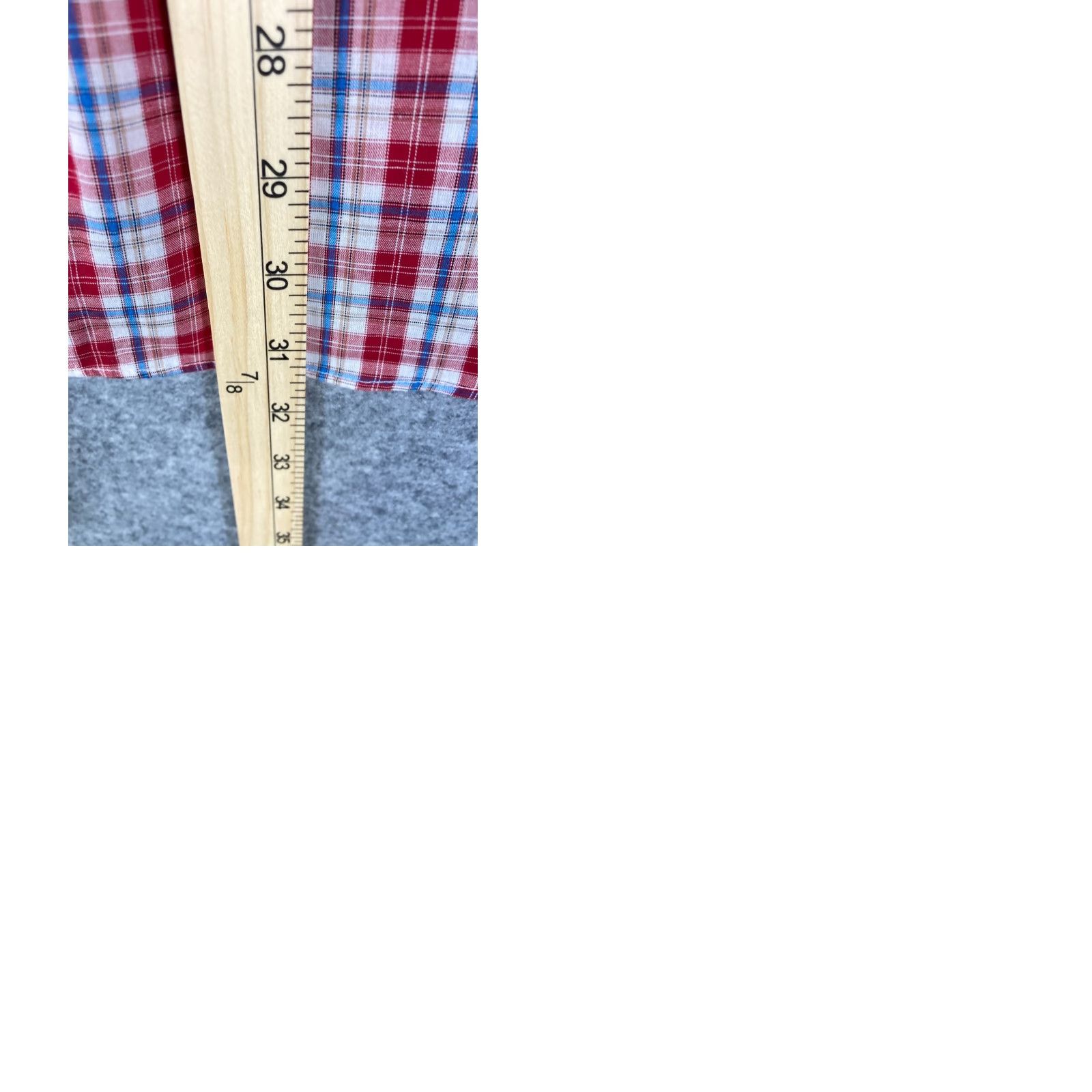 Vintage Ely Cattleman Shirt Mens M Red Blue Plaid Pearl Snap Long Sleeve Pockets Button-Up Western Cowboy Size US M / EU 48-50 / 2 - 9 Thumbnail