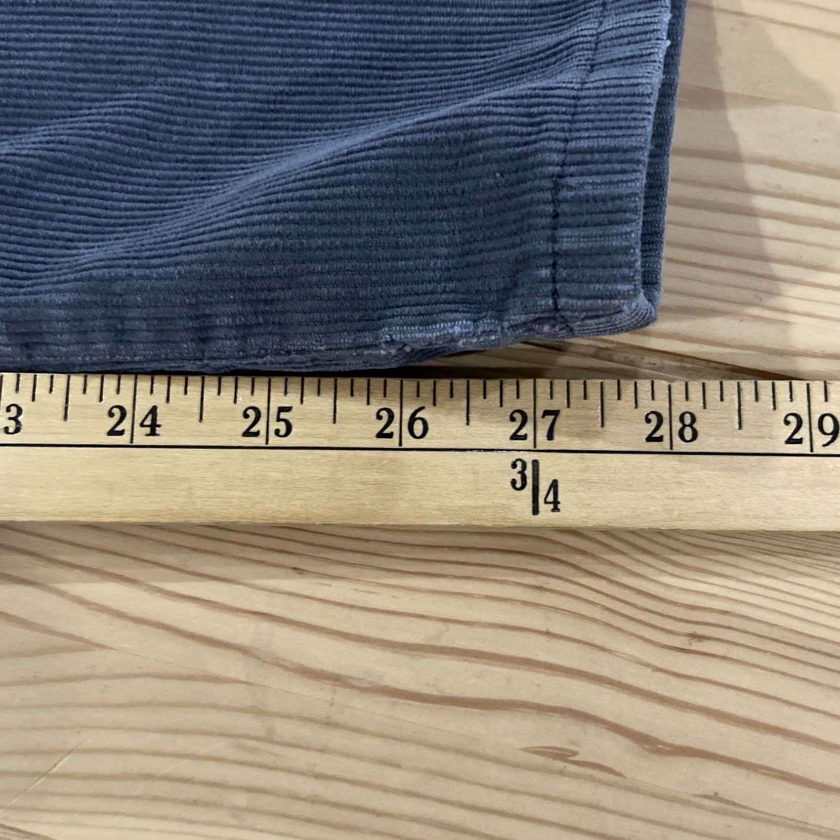 Dickies VINTAGE Dickies Khaki Gray Corduroy Pants 36x30 Men Straight 5-Pocket Denim Skater 80s 90s Grunge Outdoor Clothing Mens Size US 36 / EU 52 - 3 Thumbnail