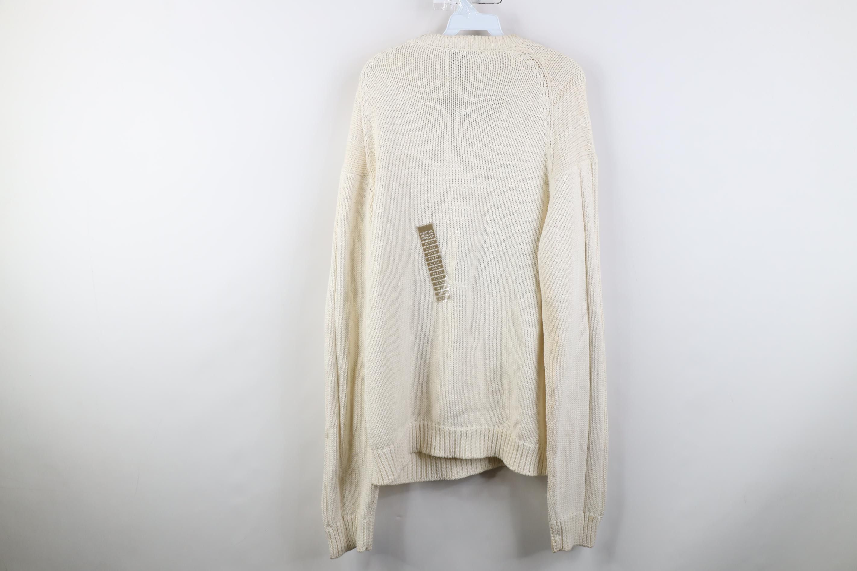 Marithe + Francois Girbaud Deadstock Vintage 90s Marithe Francois Girbaud Sweater Size US XL / EU 56 / 4 - 13 Thumbnail