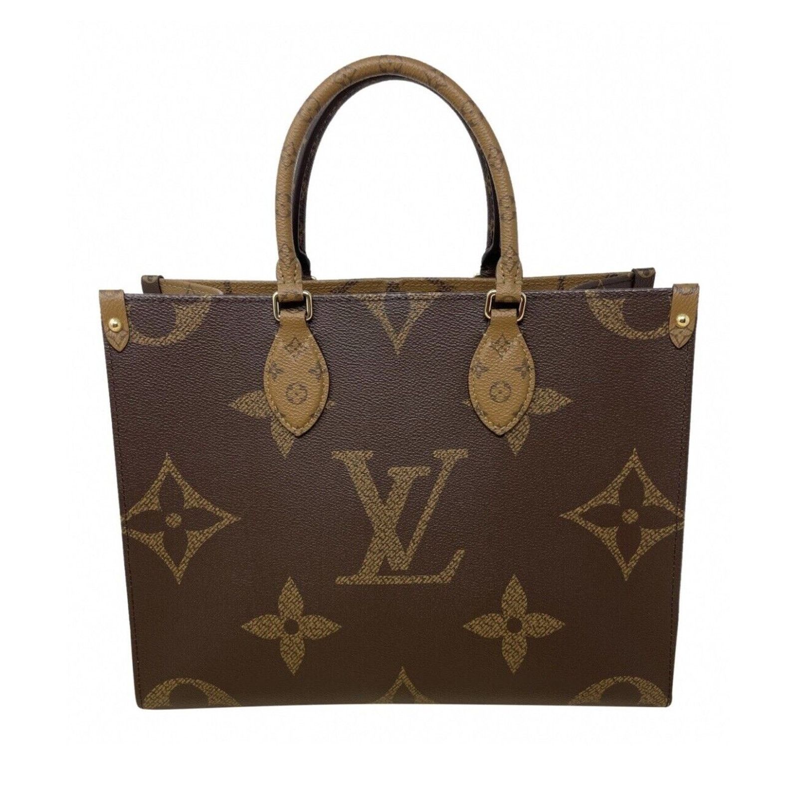 Louis Vuitton Louis Vuitton ONTHEGO MM Monogram Reverse Bag Size ONE SIZE - 13 Thumbnail