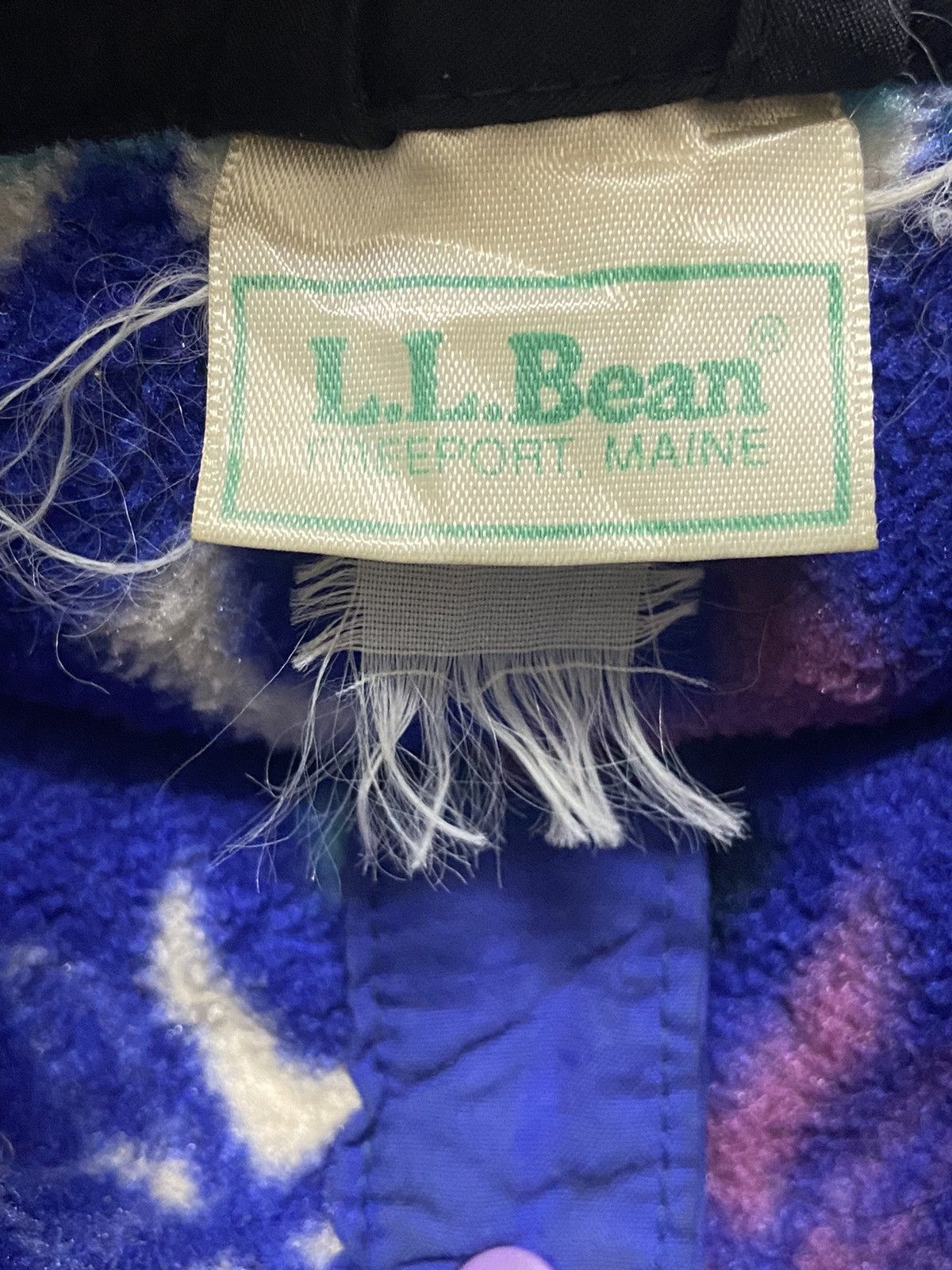 L.L. Bean × Vintage Vintage LL.Bean Native Snapbutton Fleece Sweatshirt Size US M / EU 48-50 / 2 - 3 Thumbnail