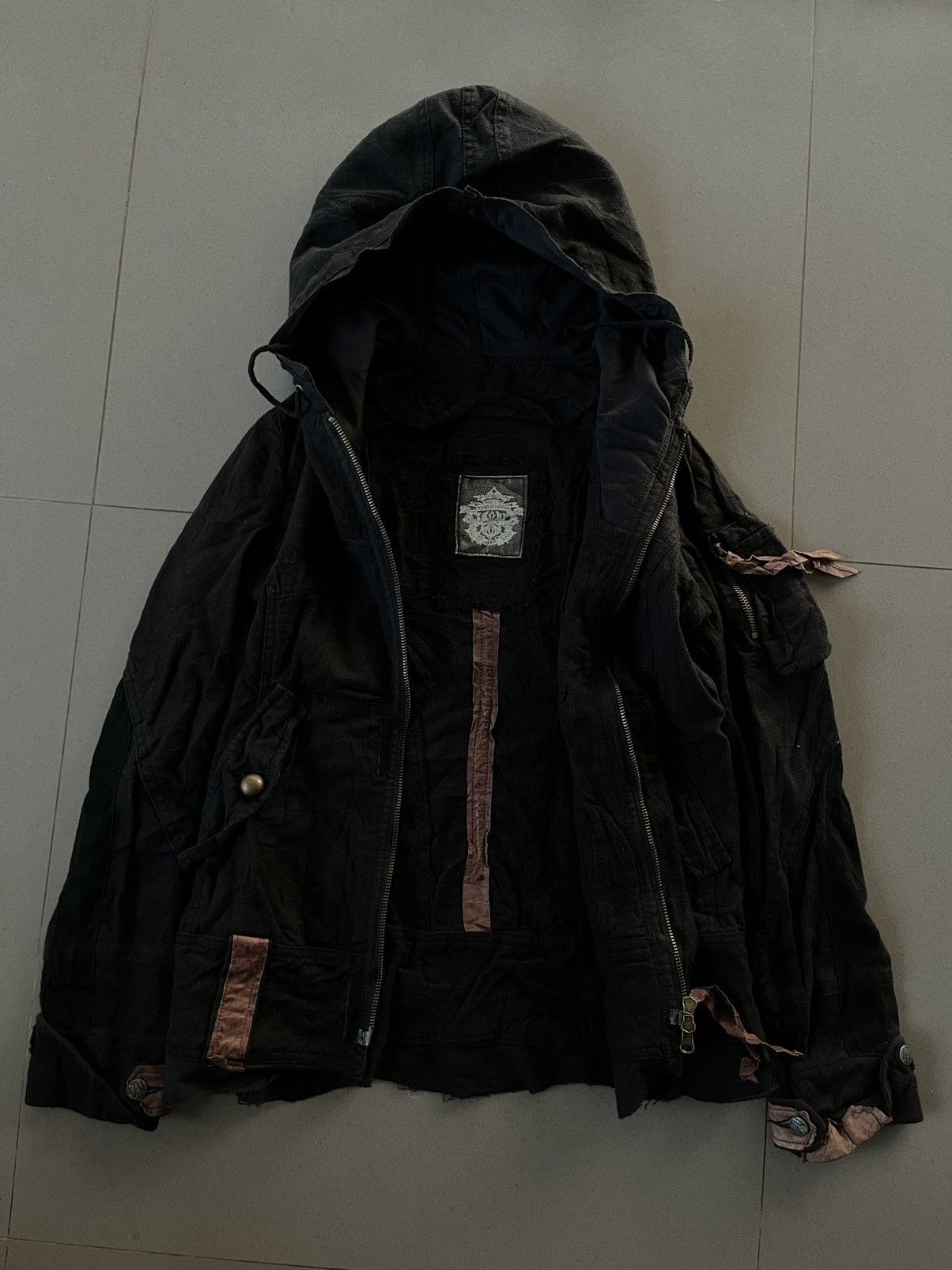 14th Addiction JAPANESE BRAND BONO LEATHER GOTHIC PUNK BONDAGE GOA STYLE Size US S / EU 44-46 / 1 - 3 Thumbnail
