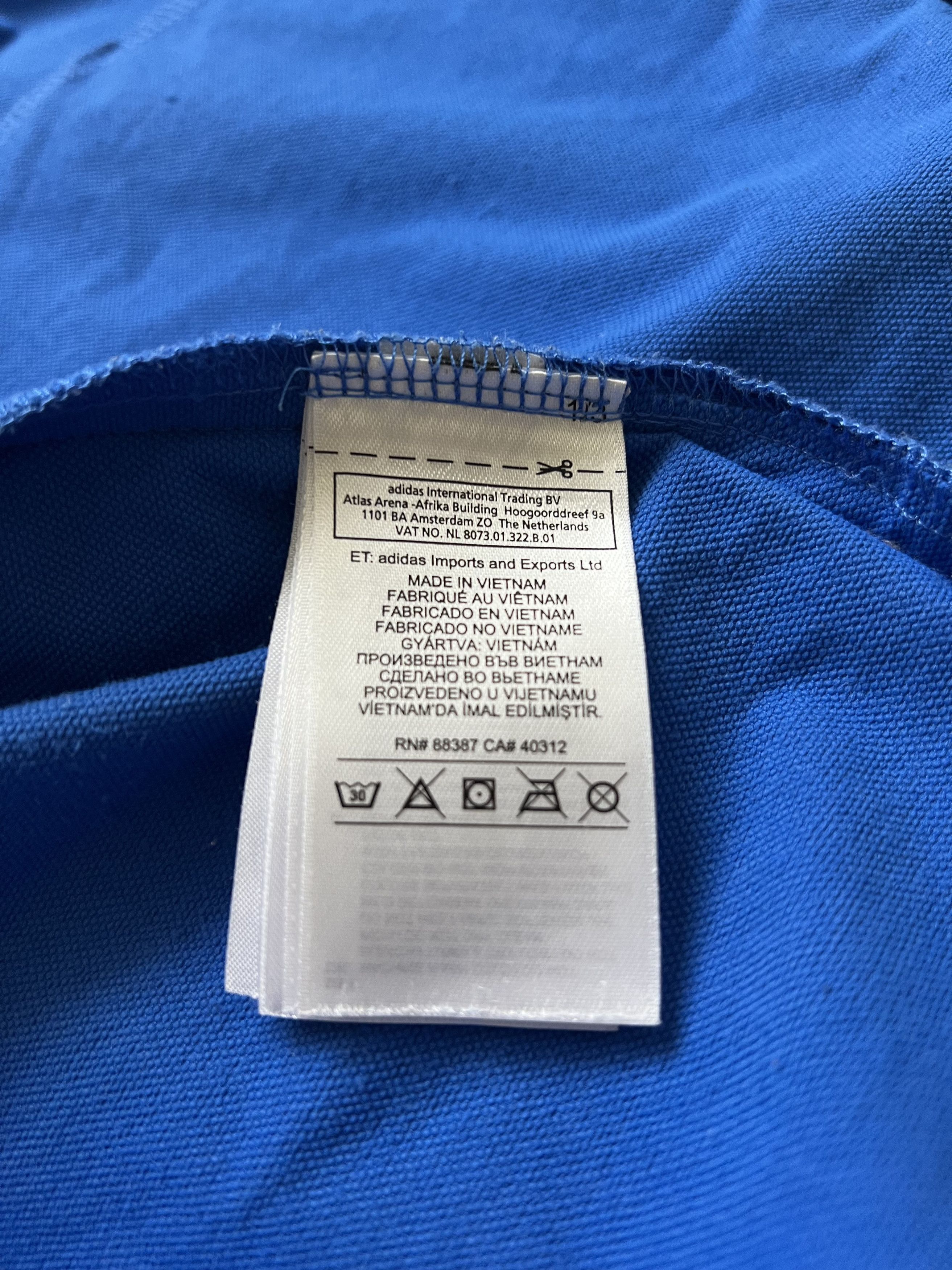 Adidas Adidas Originals Track Jacket Blue XL 3-Stripe Full Zip Size US XL / EU 56 / 4 - 15 Thumbnail