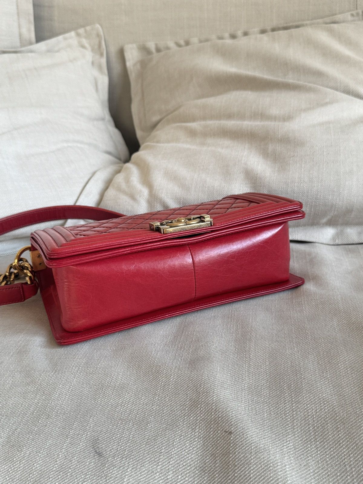 Chanel CHANEL boy calfskin 10” Size ONE SIZE - 3 Thumbnail