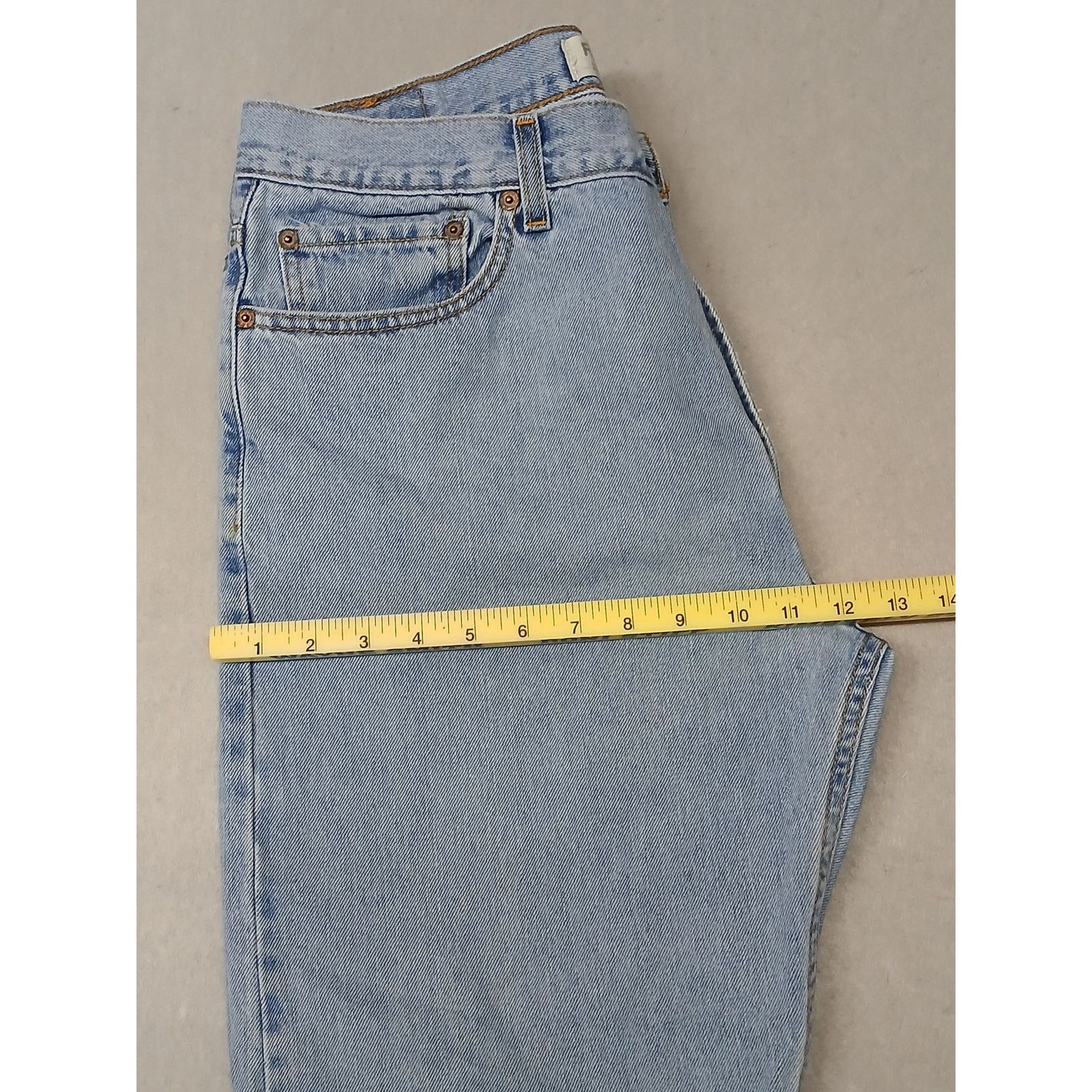 Levi's Levis 505 (36x29) Vintage Regular Fit Light Denim Jeans Size US 36 / EU 52 - 5 Thumbnail