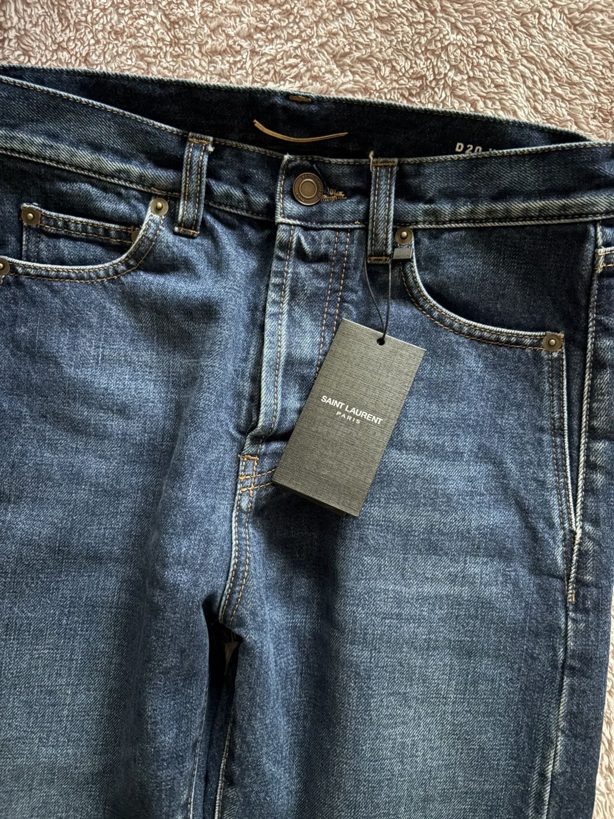 Saint Laurent Paris Saint Laurent Paris Jeans Size 25" / US 0 / IT 36 - 1 Thumbnail