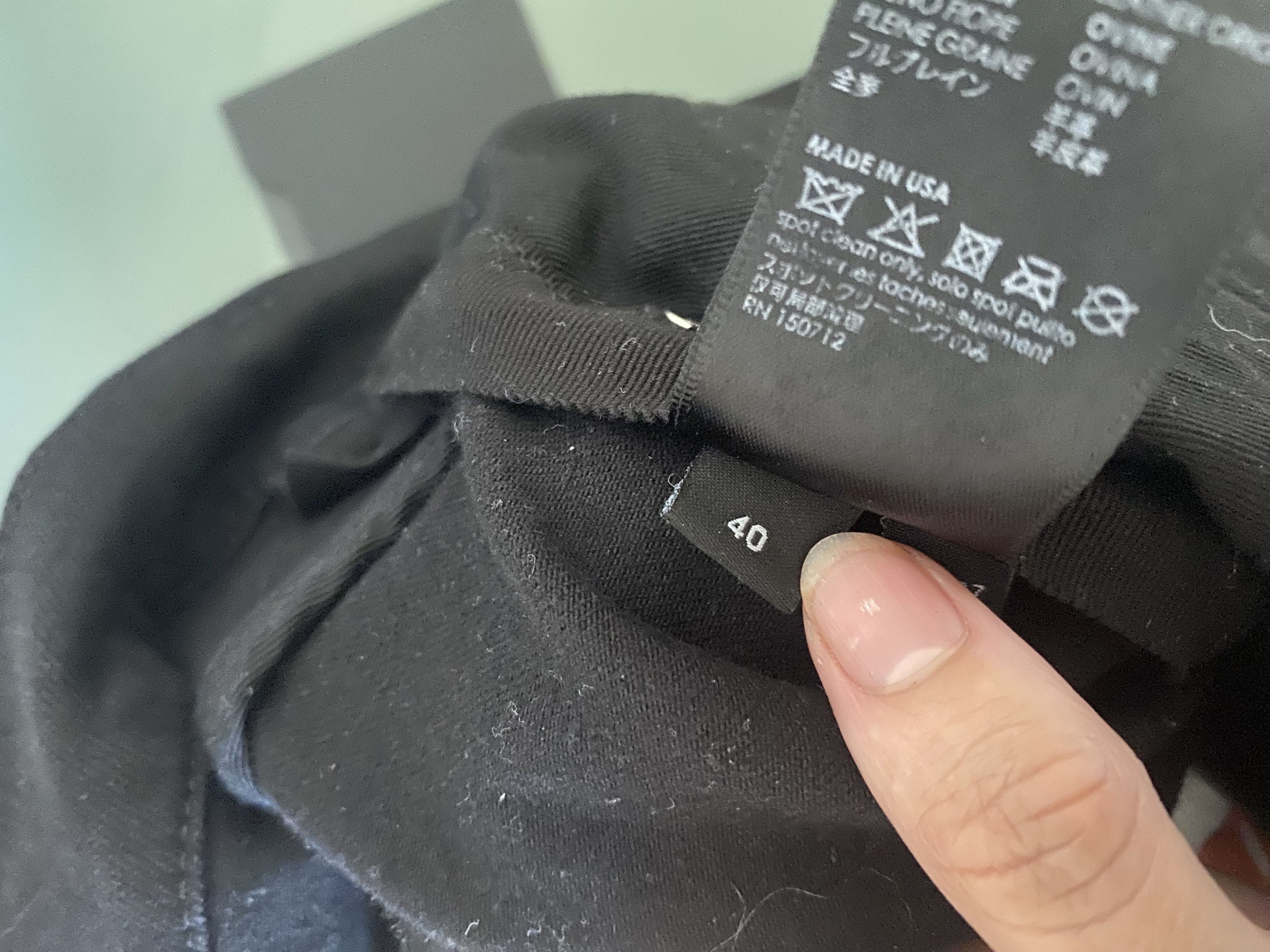 Amiri BLACK MX1 WITH PLEATED LEATHER Size US 40 / EU 56 - 9 Thumbnail