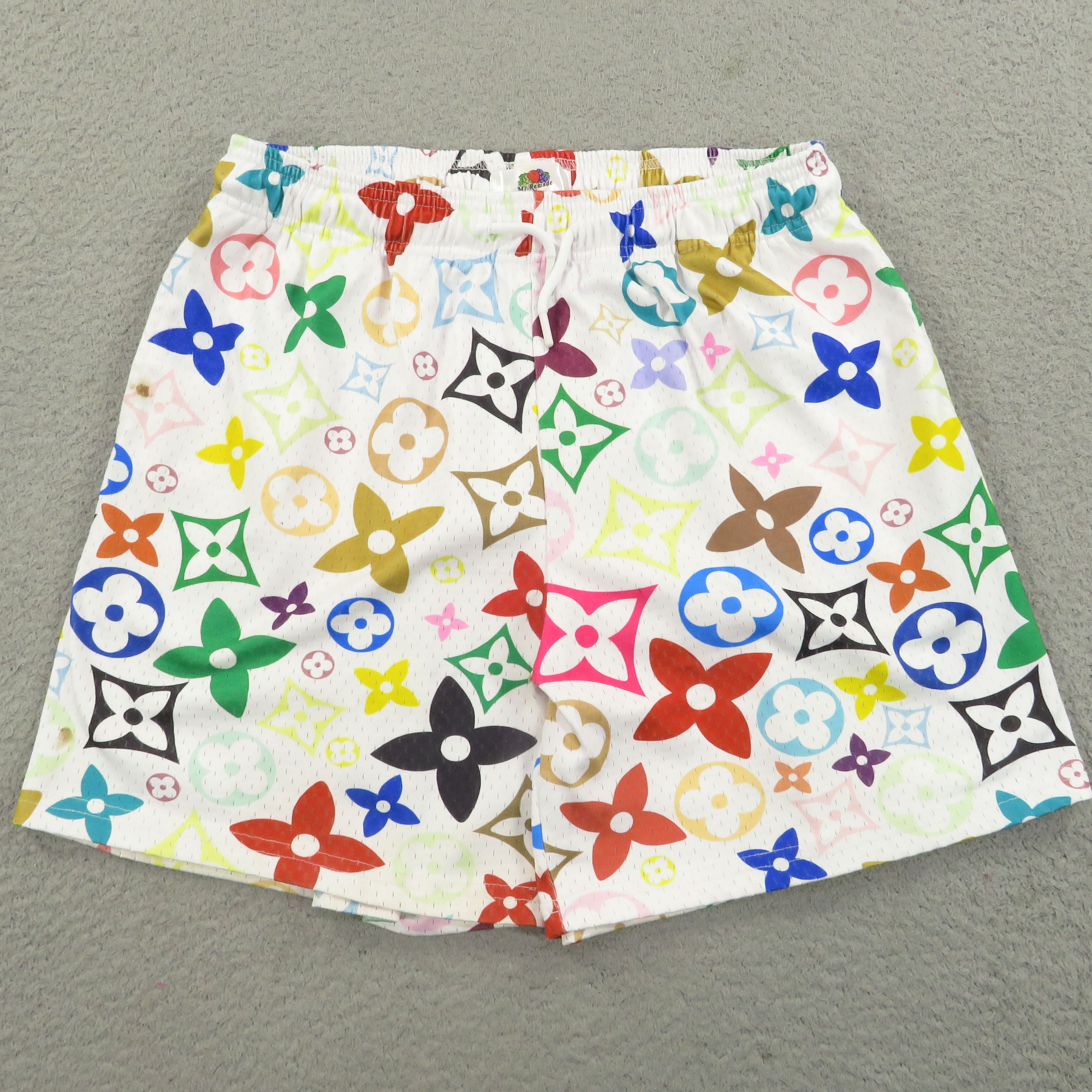 Other Mr Remade Shorts LV Monogram All Over Mesh Gym Mens Size US 32 / EU 48 - 1 Thumbnail