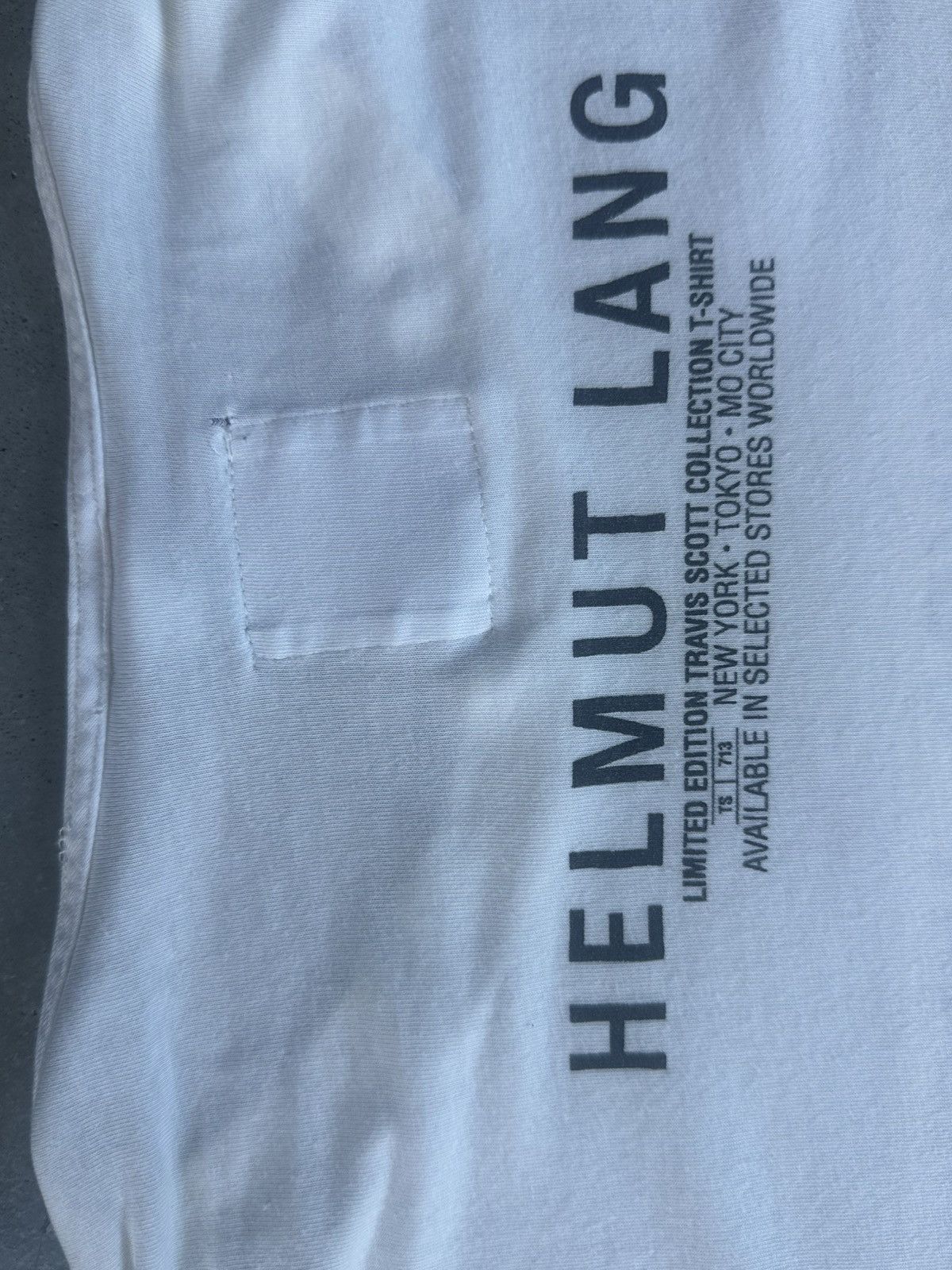 Helmut Lang Helmut Lang x Travis Scott Cowboy T-Shirt Size US M / EU 48-50 / 2 - 7 Thumbnail
