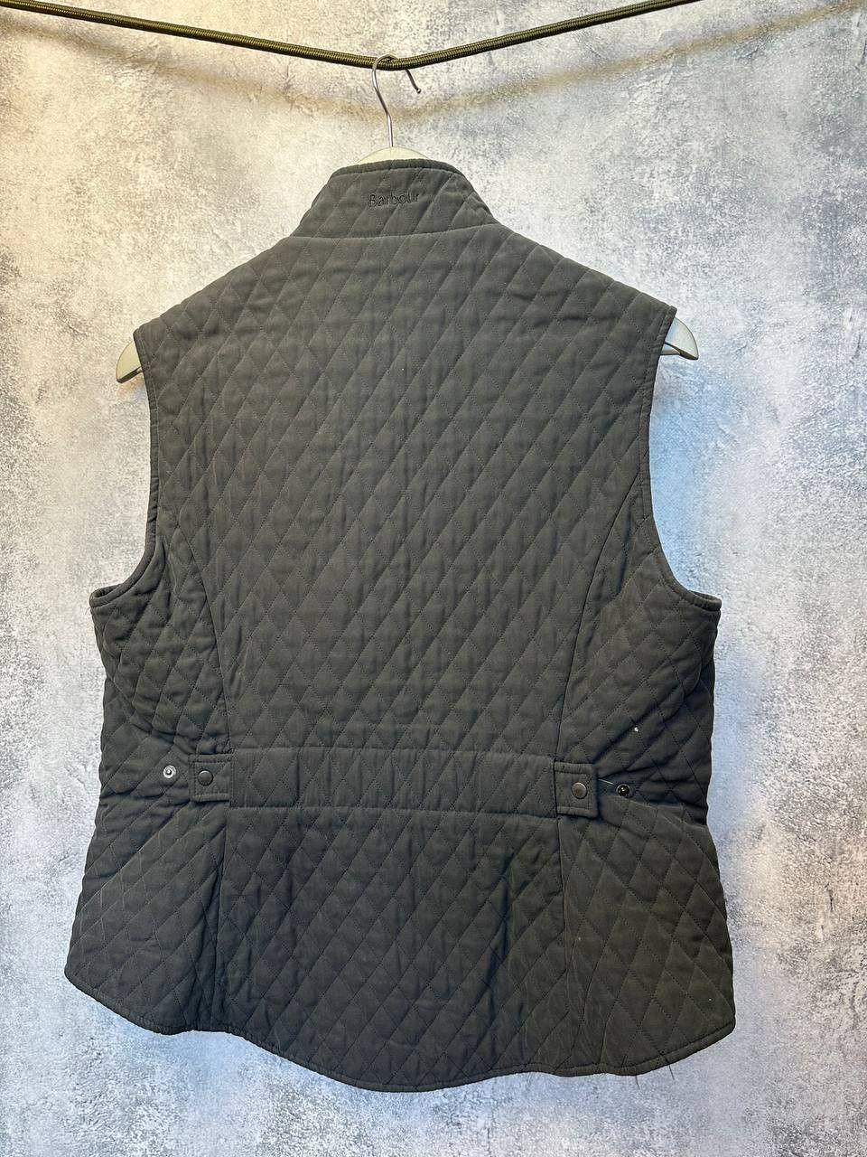 Barbour × Vintage Barbour Quilt Waistcoat Vest Tailored Microfibre Gilet Size M / US 6-8 / IT 42-44 - 3 Thumbnail