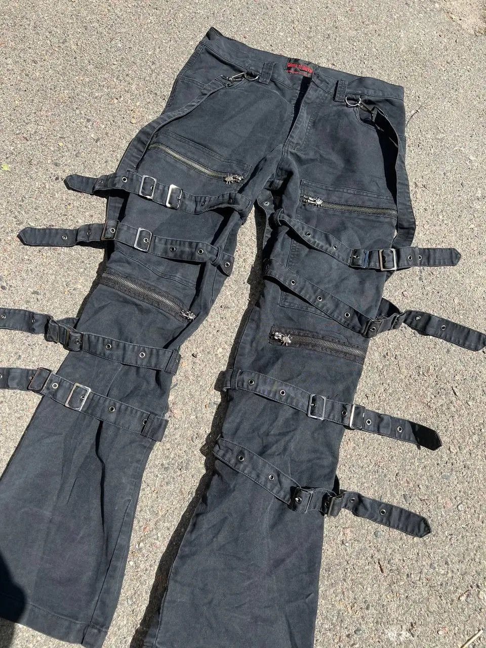 Vintage Vintage Y2K Queen of Darkness Harness Bondage Pun Goth Opium Size US 32 / EU 48 - 1 Thumbnail