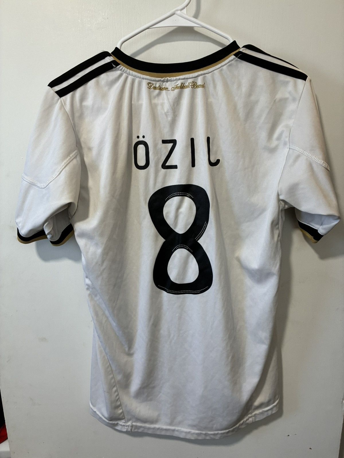 Adidas Adidas German NT Mesut Ozil 2010-11 Home Soccer Jersey Kit Size US S / EU 44-46 / 1 - 6 Thumbnail