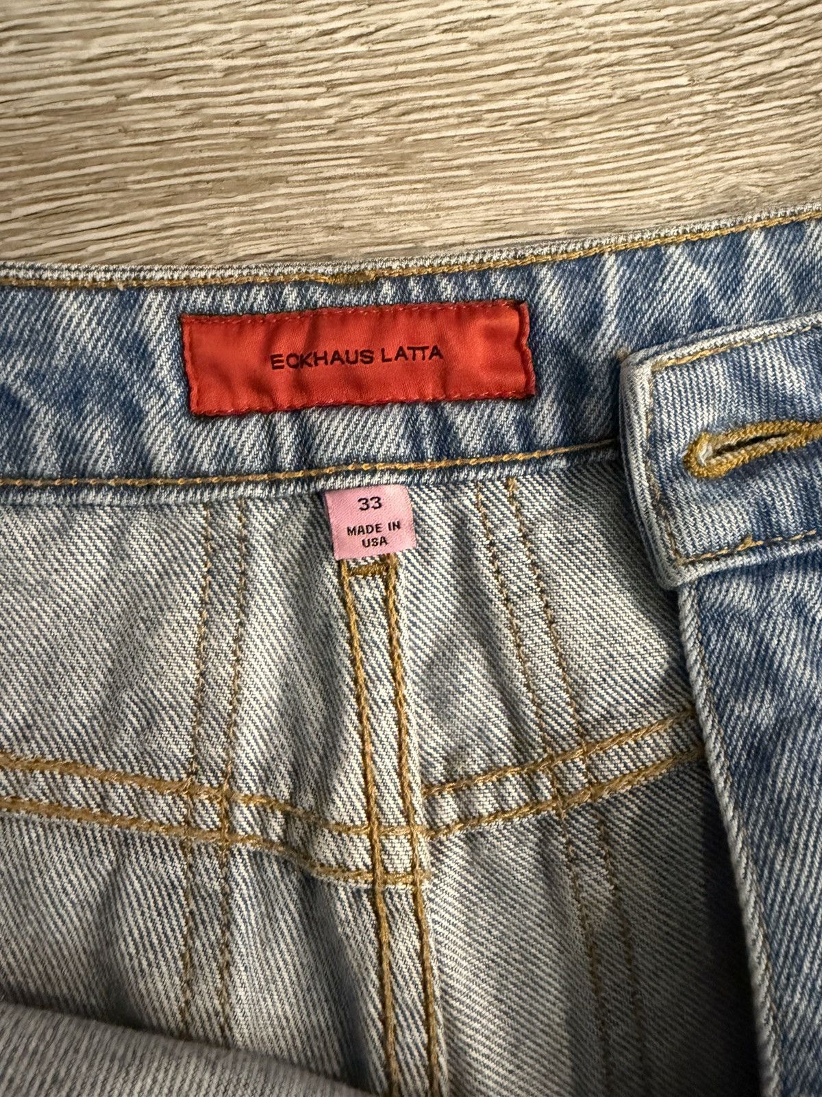 Eckhaus Latta Eckhaus Latta denim Size US 33 - 3 Thumbnail