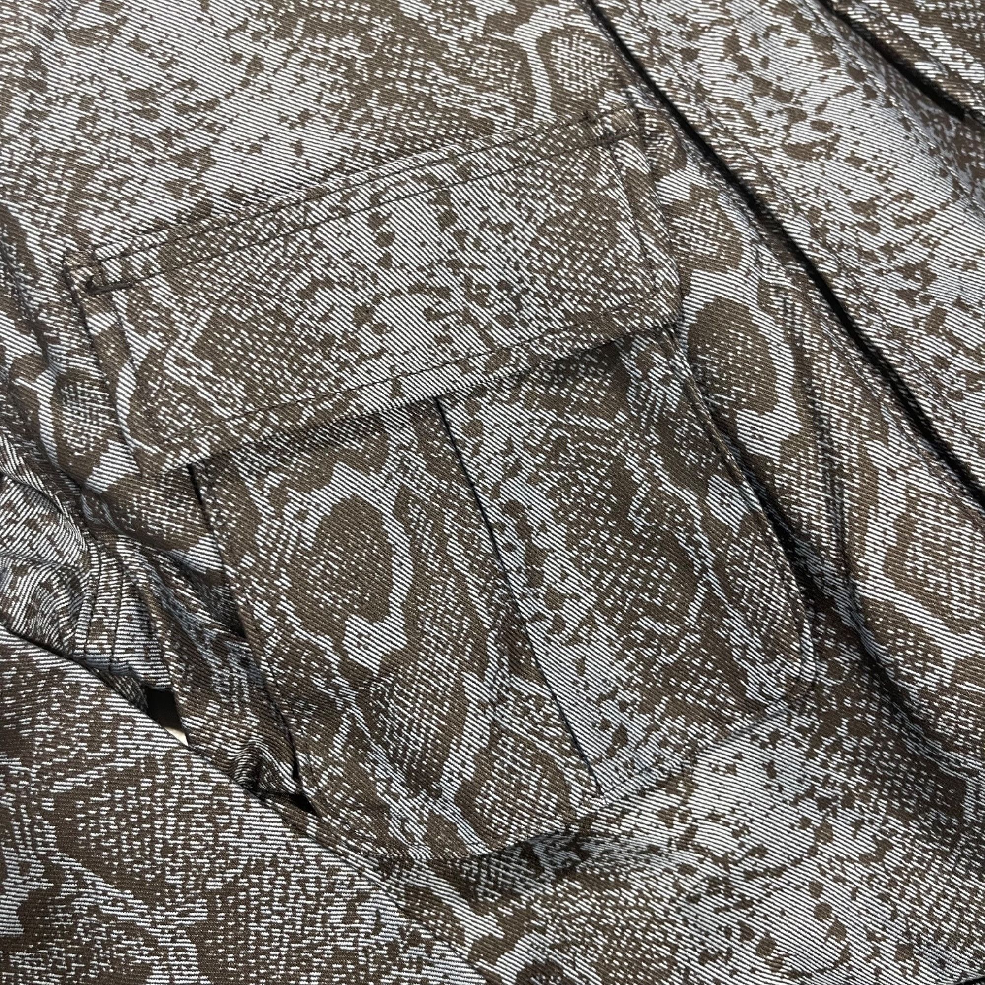 Seventh Heaven NEW SEVENTH HEAVEN BLUE SNAKE CROSS JACKET SZ MEDIUM Size US M / EU 48-50 / 2 - 5 Thumbnail
