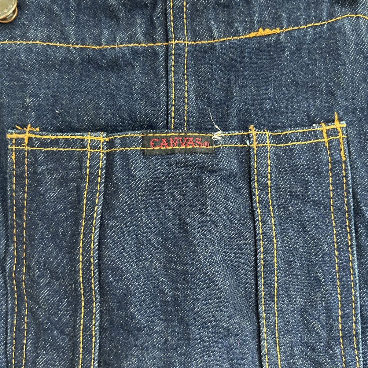 Vintage Vintage Canvas Carpenter Bid Overall Blue Denim Size US 30 / EU 46 - 8 Thumbnail