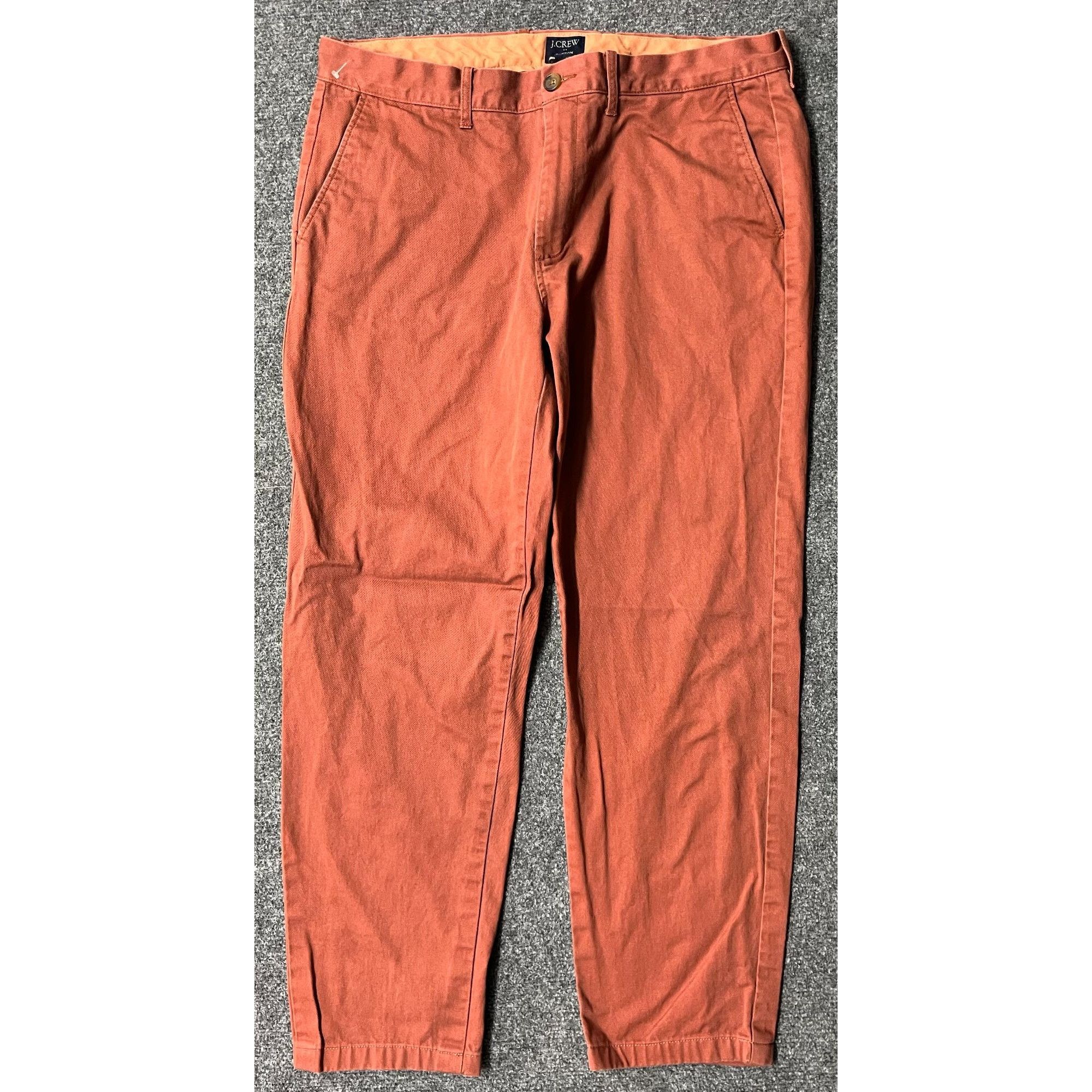 J.Crew J Crew Sutton Pants Size 34x32 cotton chino straight fit Size US 34 / EU 50 - 1 Thumbnail