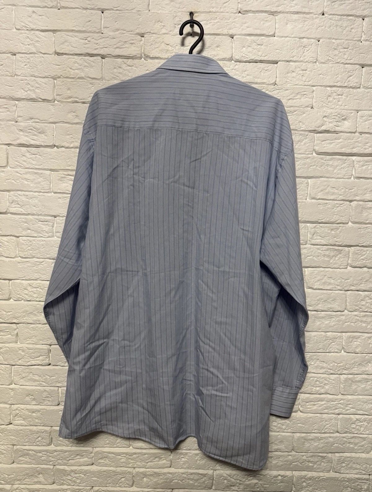Christian Dior Monsieur Vintage Christian Dior Monsieur Paris Striped Shirt Size US XL / EU 56 / 4 - 6 Thumbnail