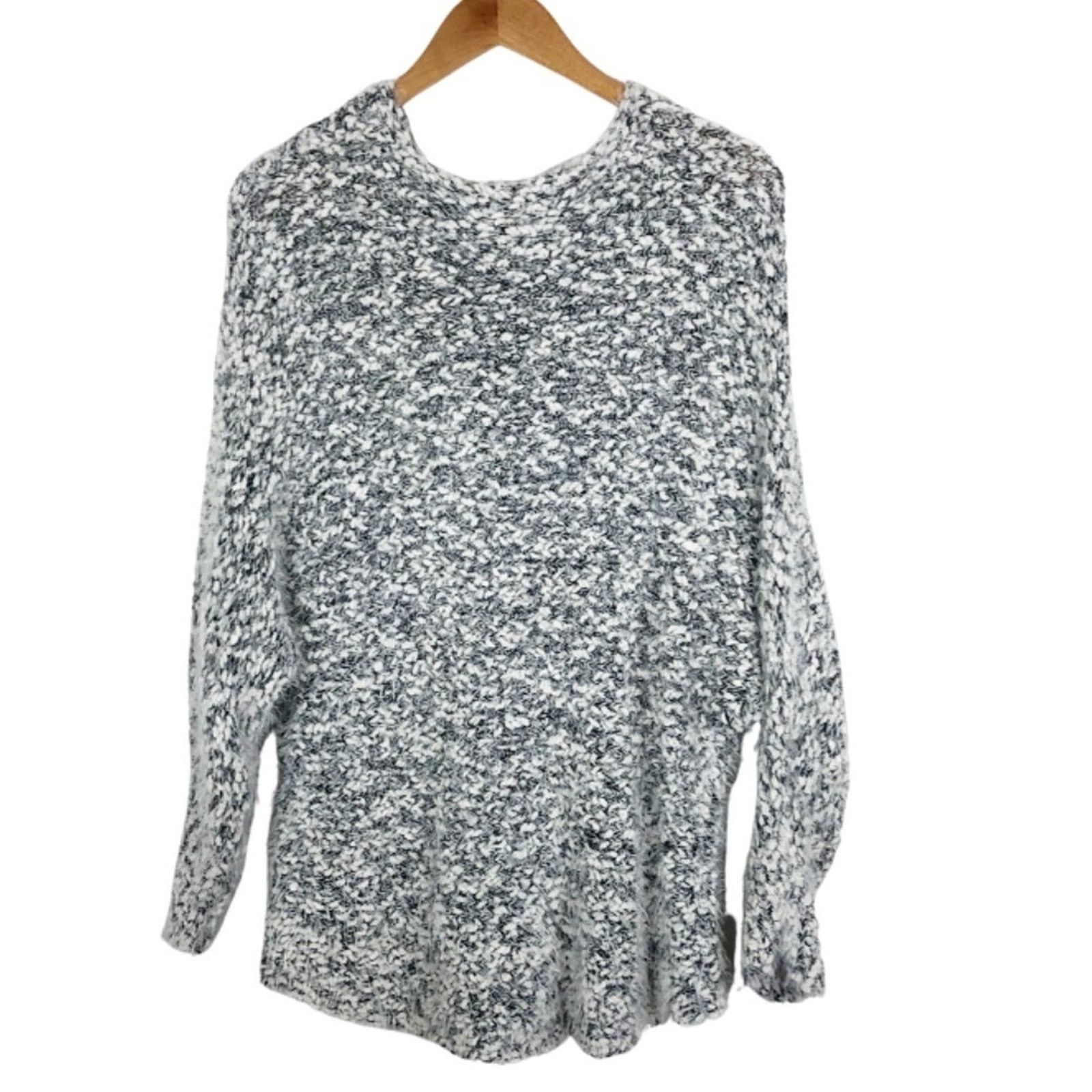 Nordstrom Nordstrom Women’s Lush Fuzzy Chunky Pullover Sweater Size S / US 4 / IT 40 - 4 Thumbnail