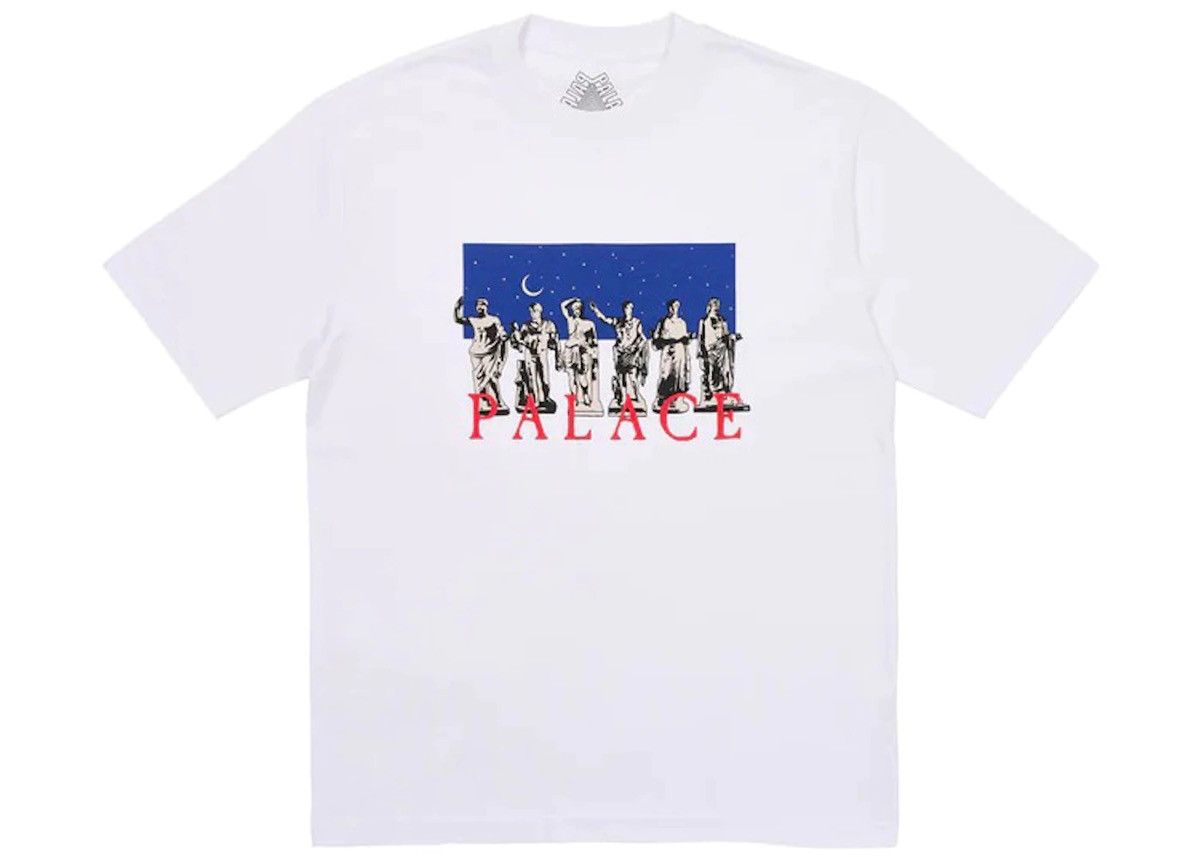 image of Palace Still T-Shirt White Men's - Ss23 (Size XL)