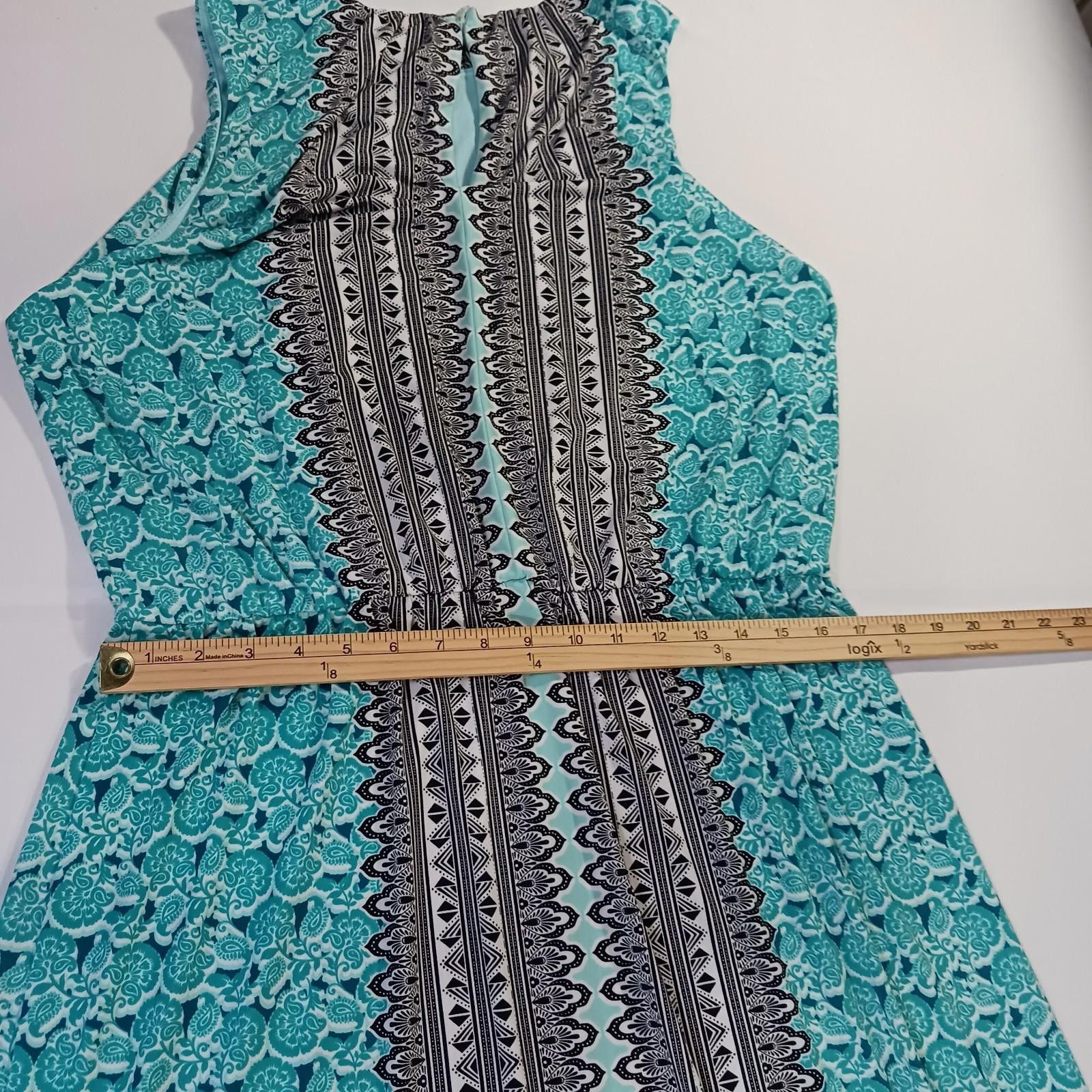 Other London Style Collection #153031 Women 16 Green & Black Dress Size XXL / US 16-18 / IT 52-54 - 5 Thumbnail