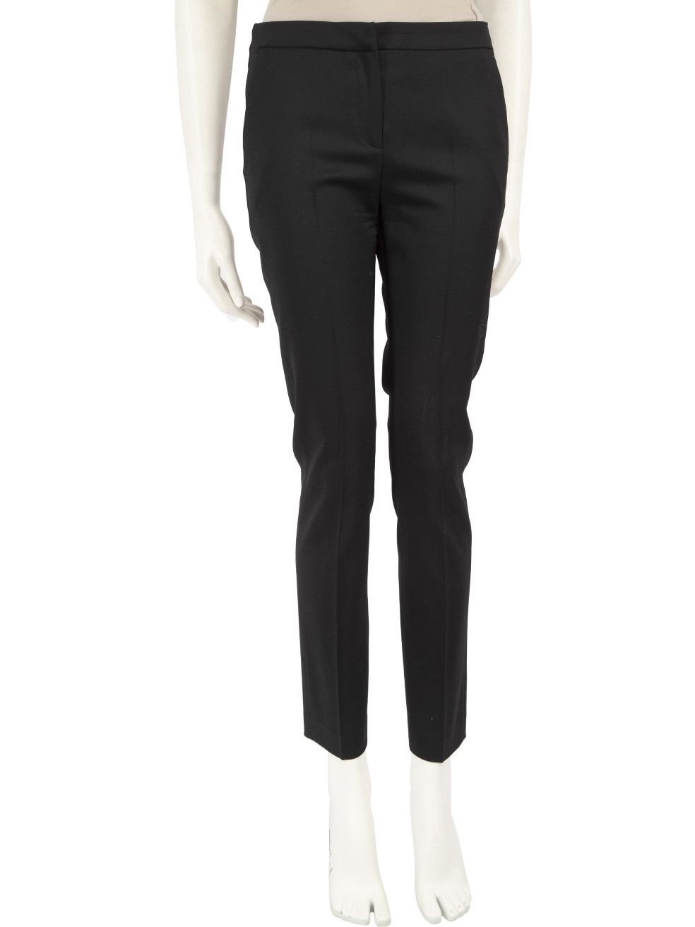 The Kooples Black Skinny Wool Trousers Size 26" / US 2 / IT 38 - 1 Thumbnail