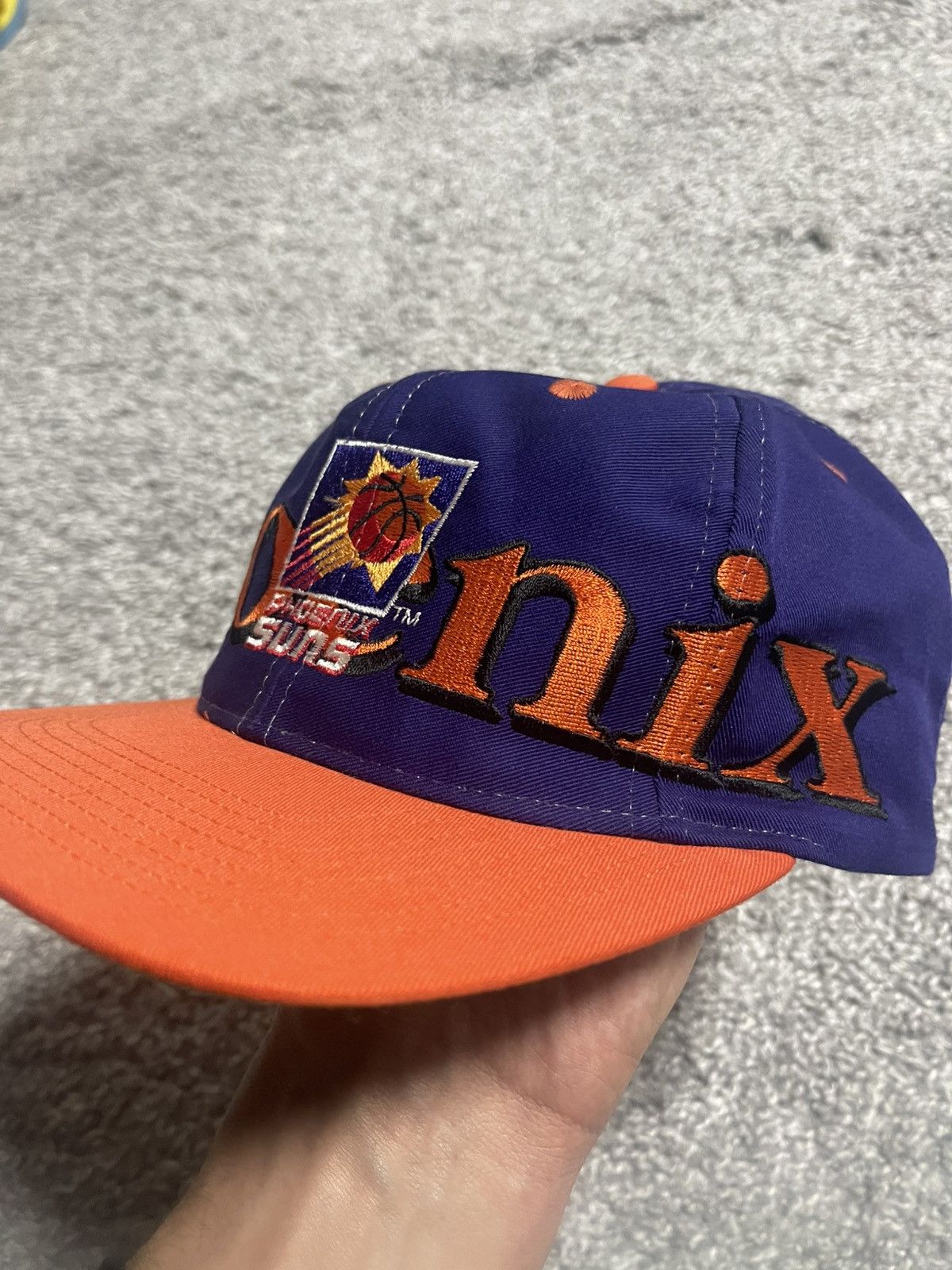 NBA × Vintage PHOENIX SUNS VINTAGE CAP 90s BASKETBALL CAP RETRO RARE NBA Size ONE SIZE - 4 Thumbnail