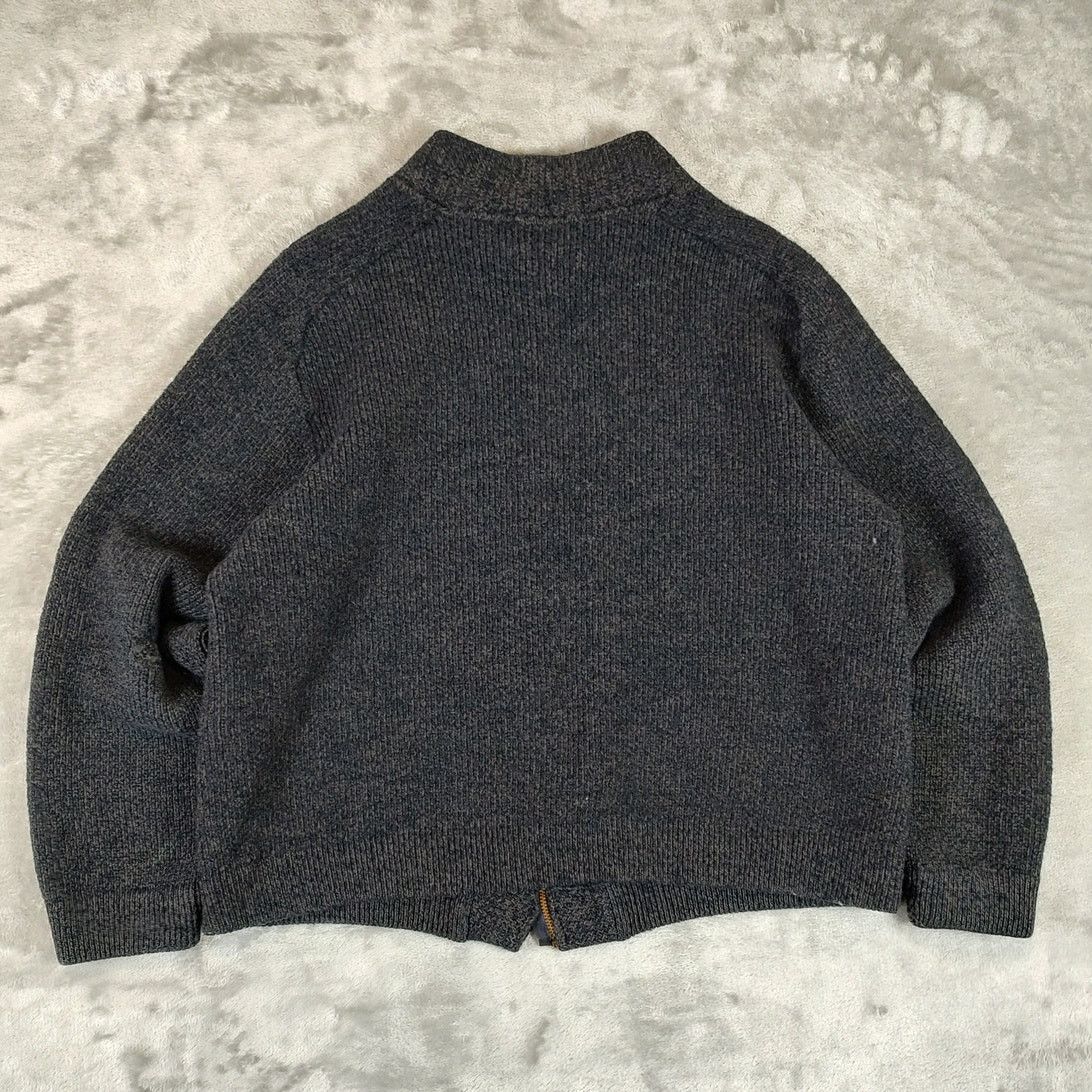 Columbiaknit VTG ColumbiaKnit Thunderbird distressed zip sweater wms XS Size XS / US 0-2 / IT 36-38 - 2 Thumbnail
