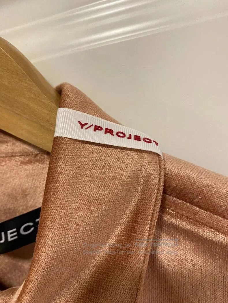Yohji Yamamoto Y/Project Unisex Loose Silk Shirt. Size US S / EU 44-46 / 1 - 3 Thumbnail