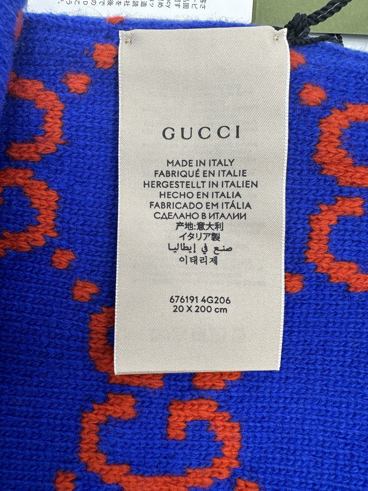 Gucci New Gucci Scarves Size-20x200cm Size ONE SIZE - 6 Thumbnail