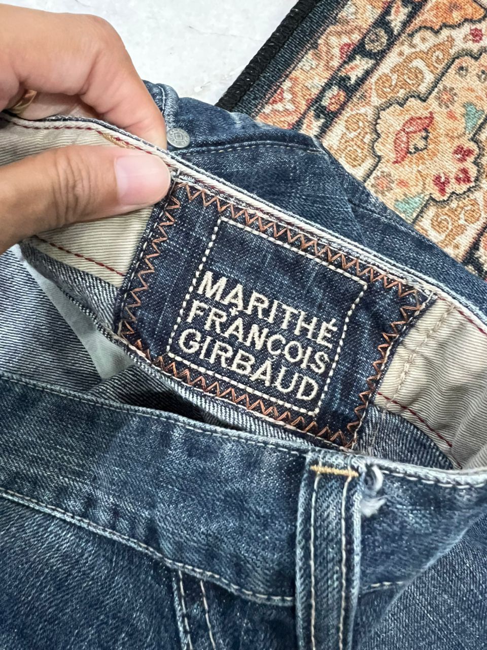 Marithe + Francois Girbaud Marithe Francois Girbaud Denim Jeans Size US 31 - 9 Thumbnail