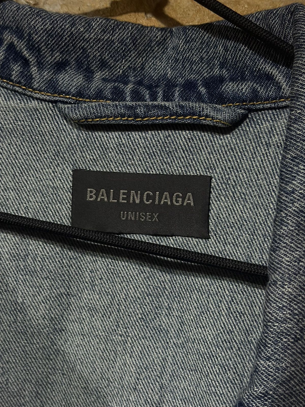 Balenciaga balenciaga campaign gaffer denim jacket Size US L / EU 52-54 / 3 - 5 Thumbnail